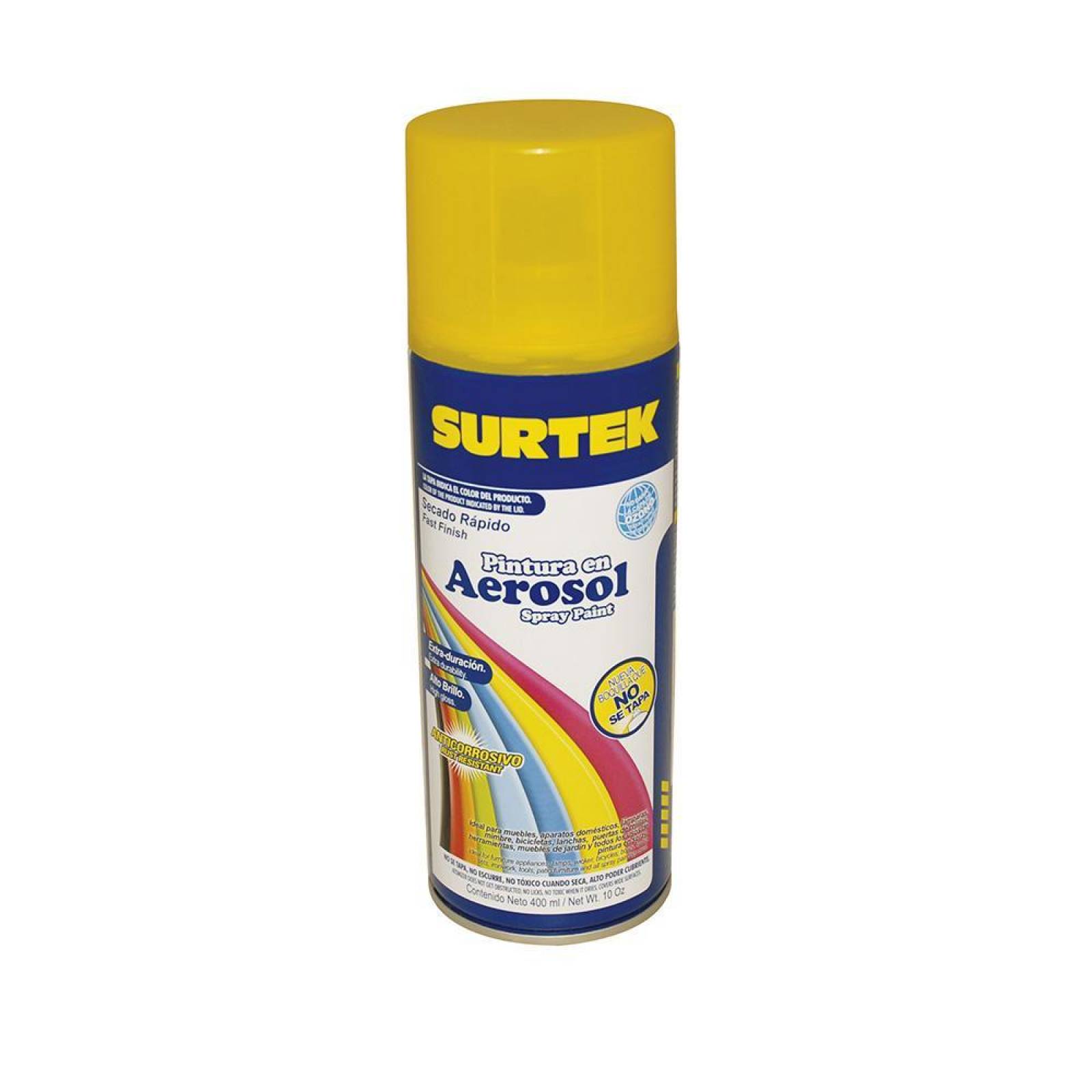 Aerosol amarillo limón 400ml Surtek 139811 