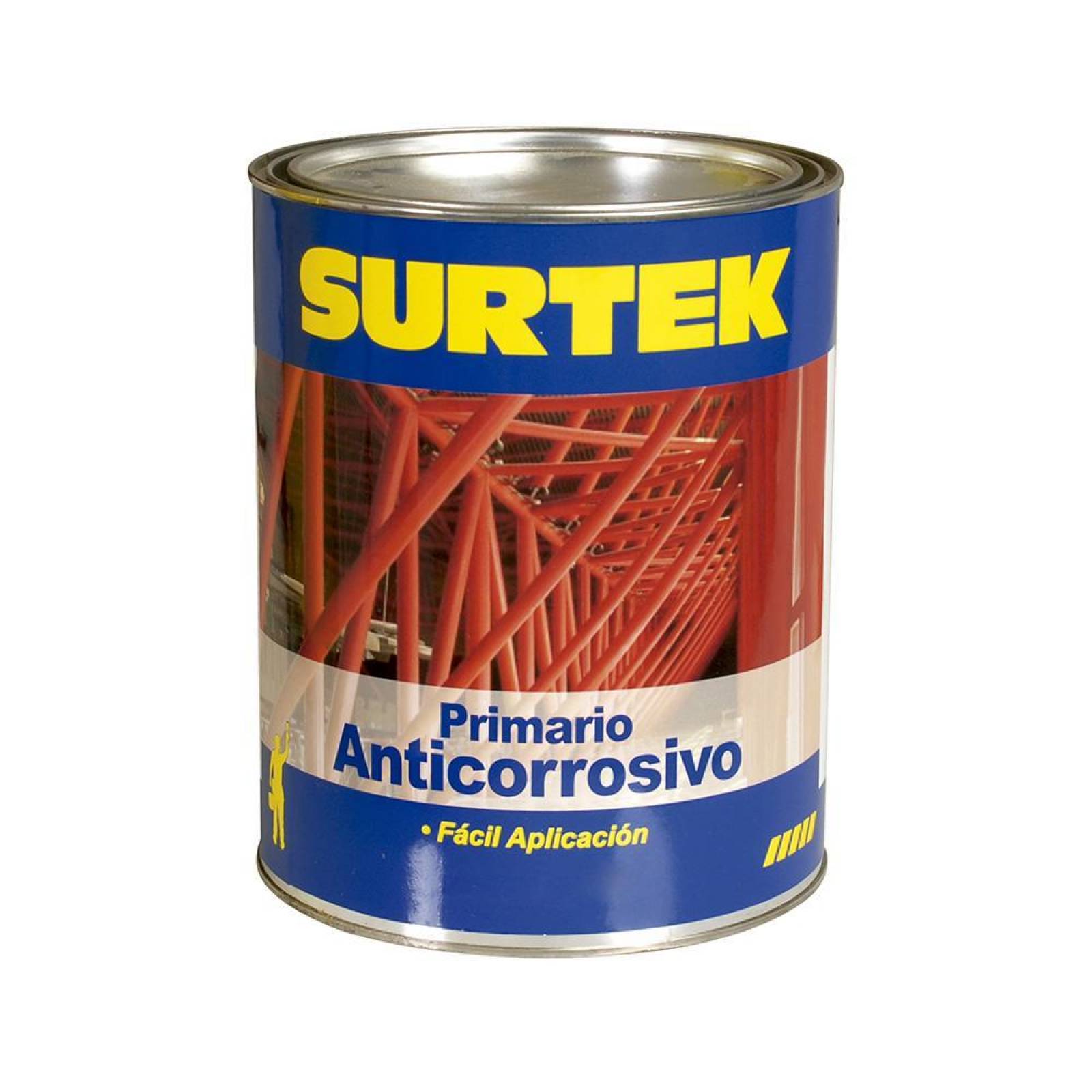 Esmalte primario anticorrosivo rojo óxido 1lt Surtek SP50256