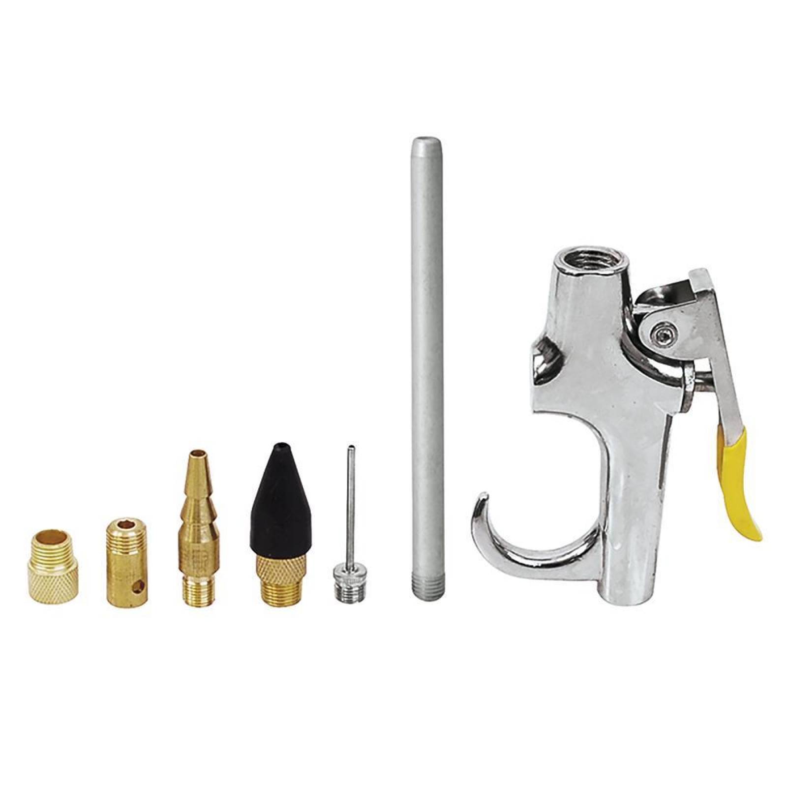 Surtek Juego de accesorios neumáticos 7 piezas 108140