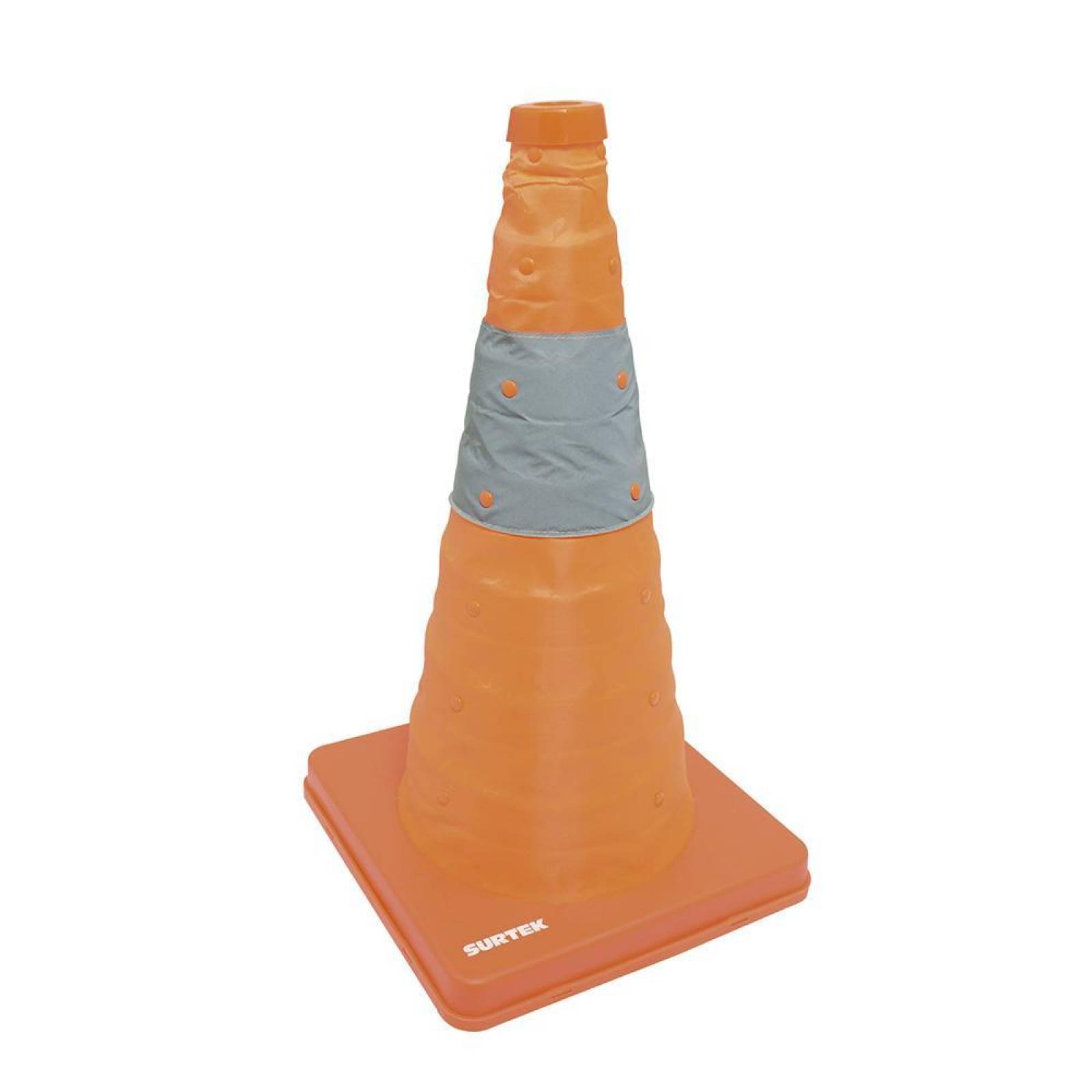 Cono precaucion plegable 45cm Surtek 137605