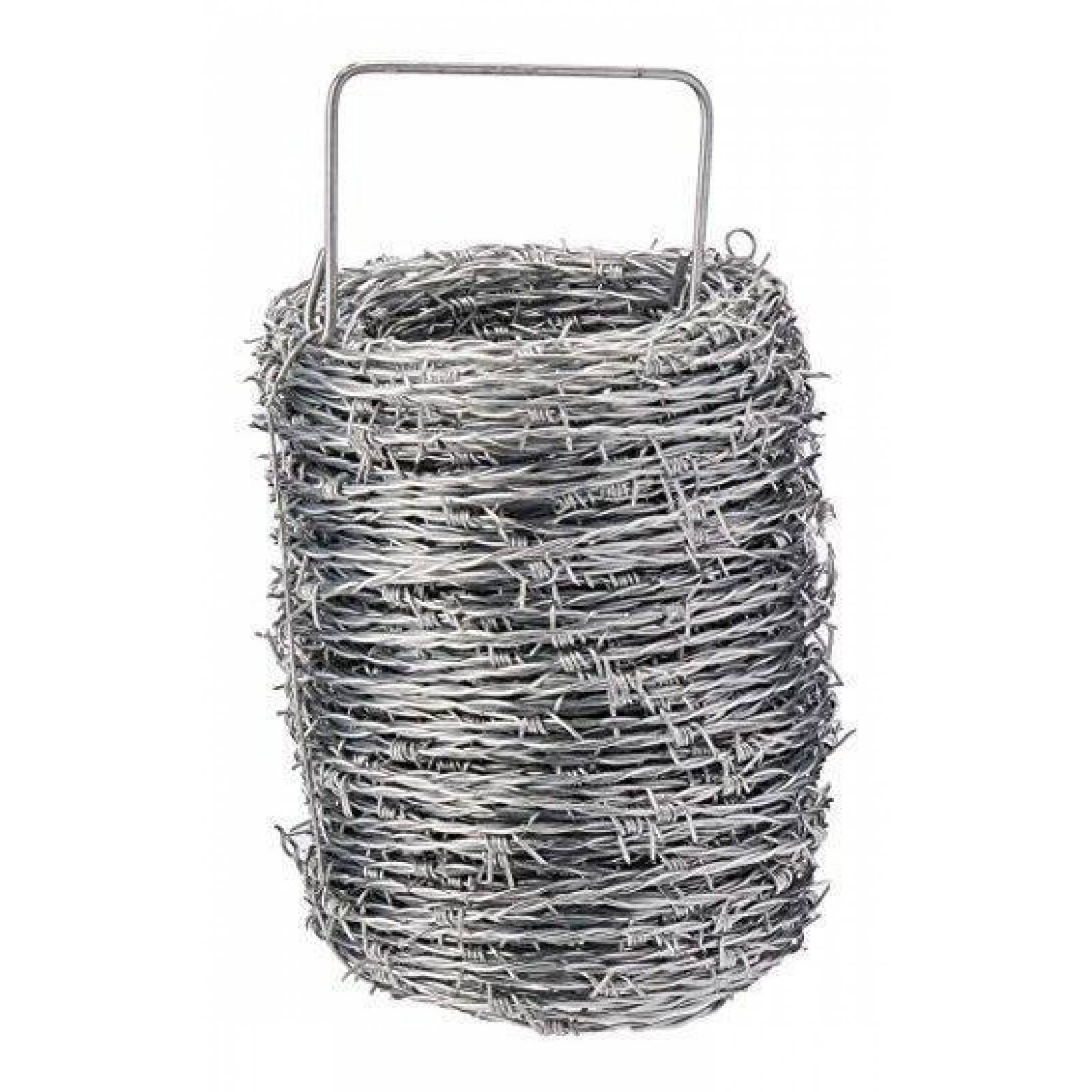 Alambre de púas, calibre 15, rollo de 100m. 44884 