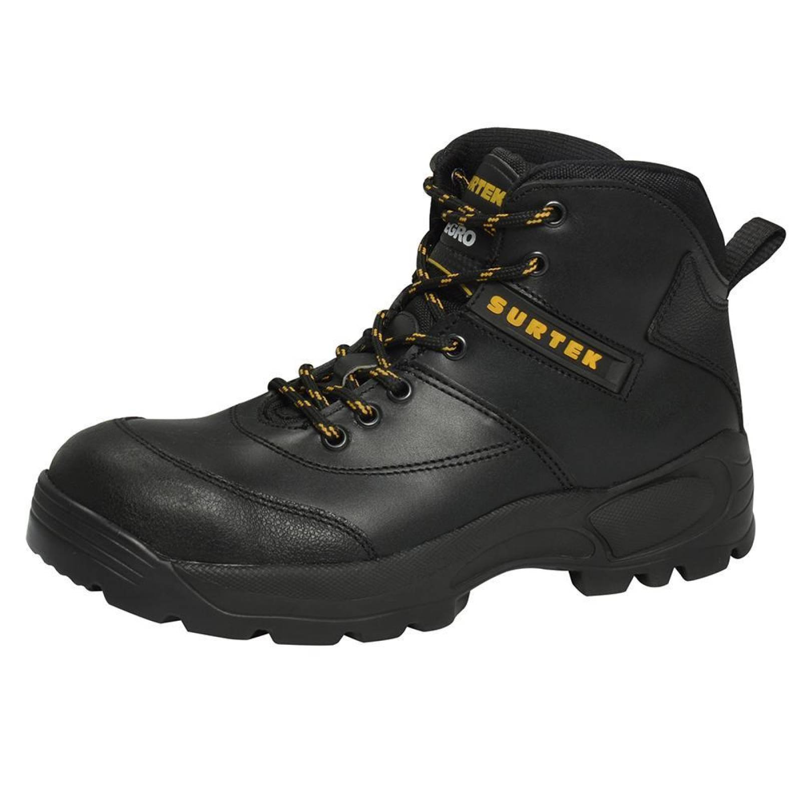 Botas de seguridad negras casquillo acero 27 Surtek 137514