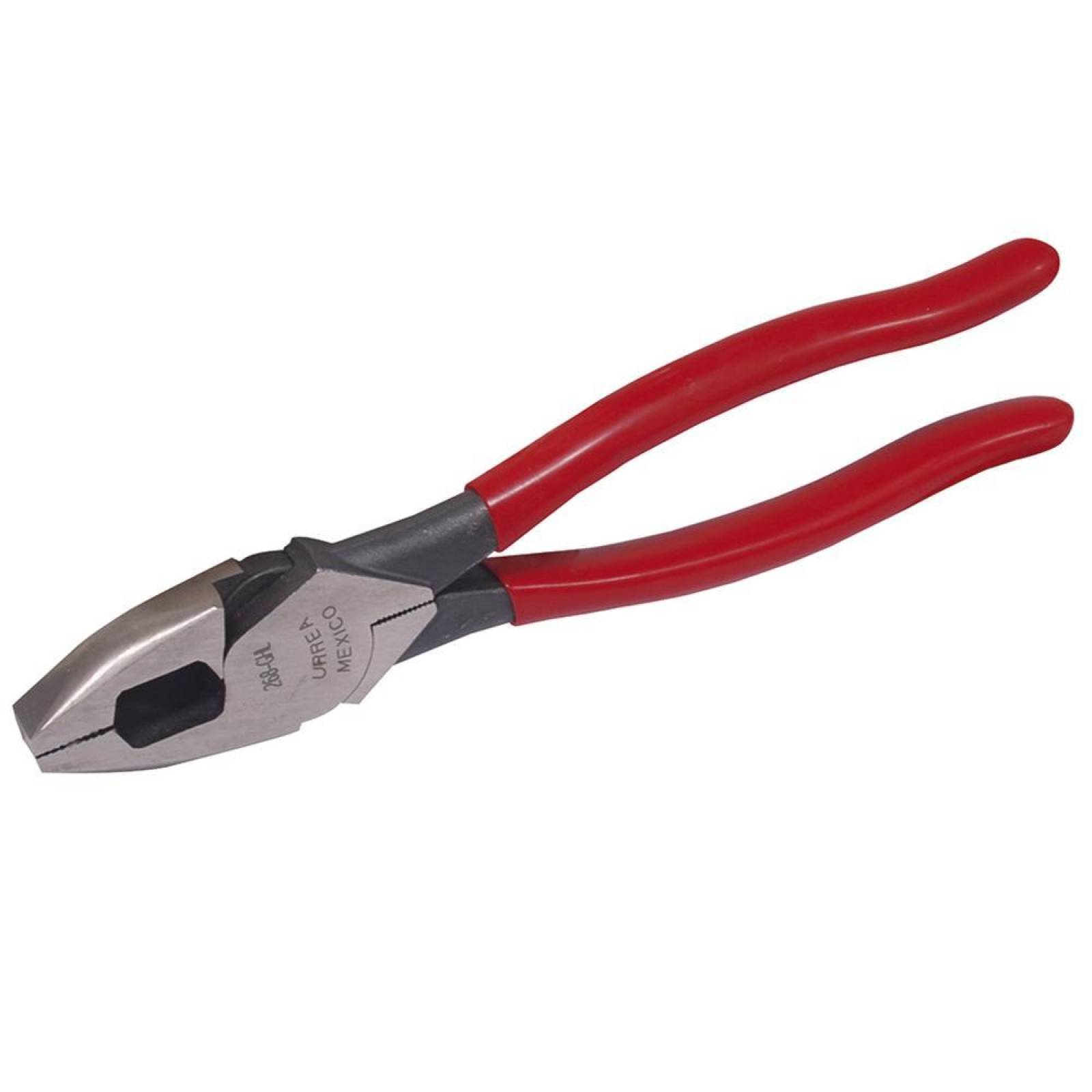 Pinza para electricista alta palanca 9-5/16" Urrea 269GHL 