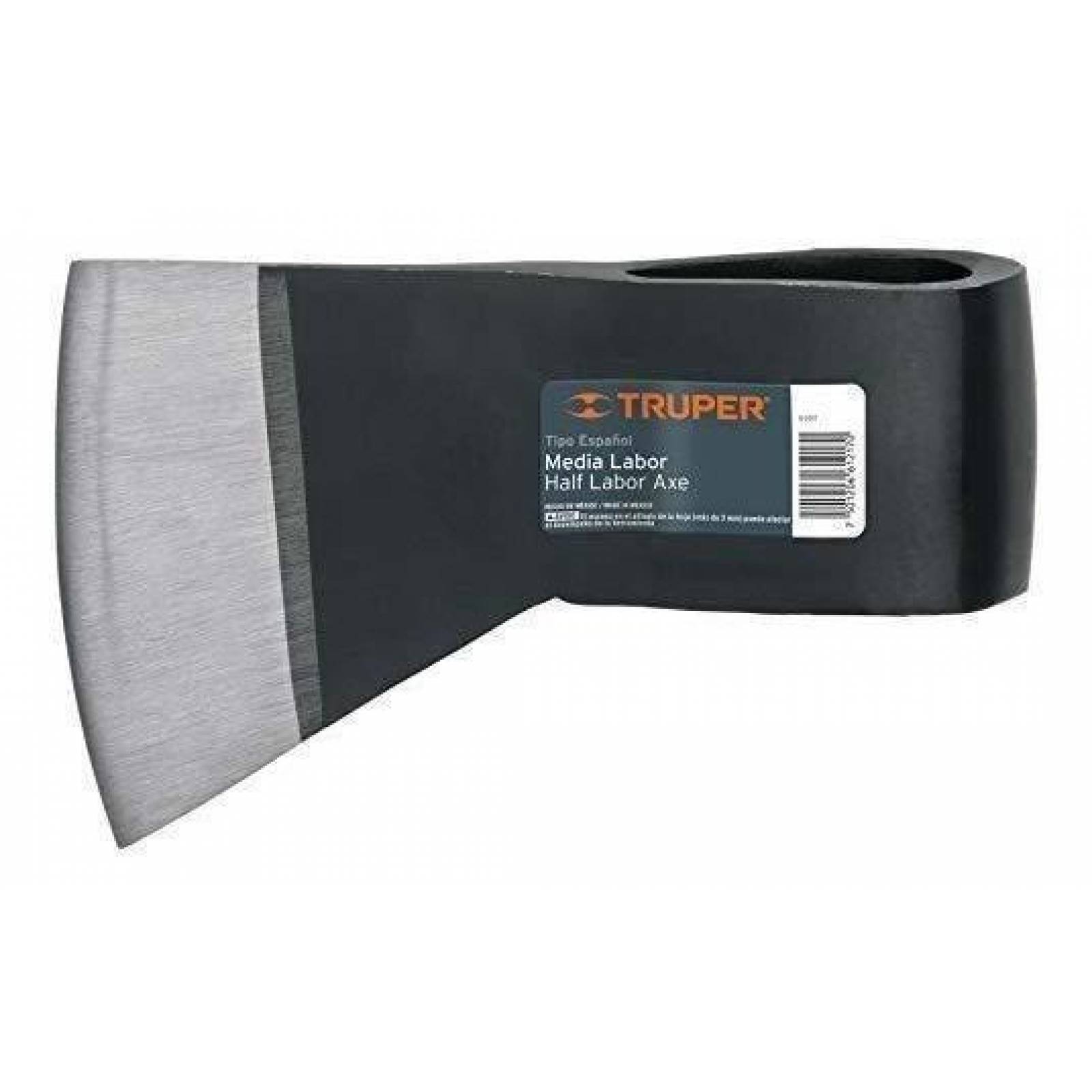 Hacha tipo español media labor 3-1/2 lb sin mango, Truper 14988 