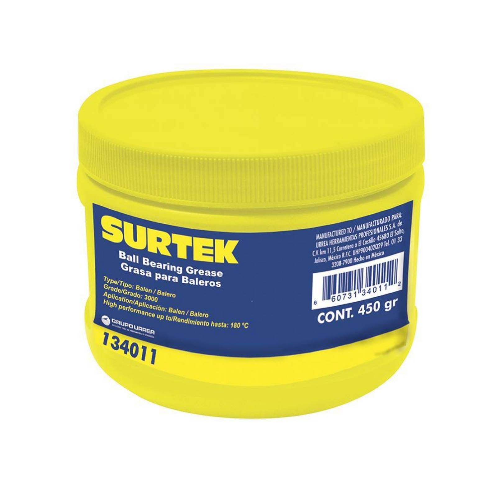 Grasa para baleros 450 g Surtek 134011 