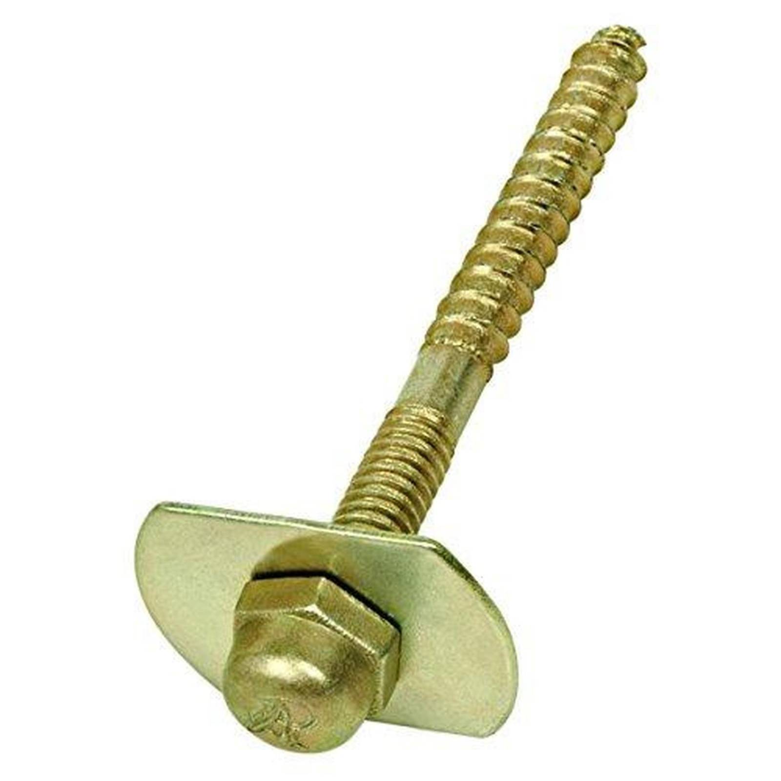 Bolsa con 2 pijas 1/4' x 66 mm para base de WC a piso 49330 