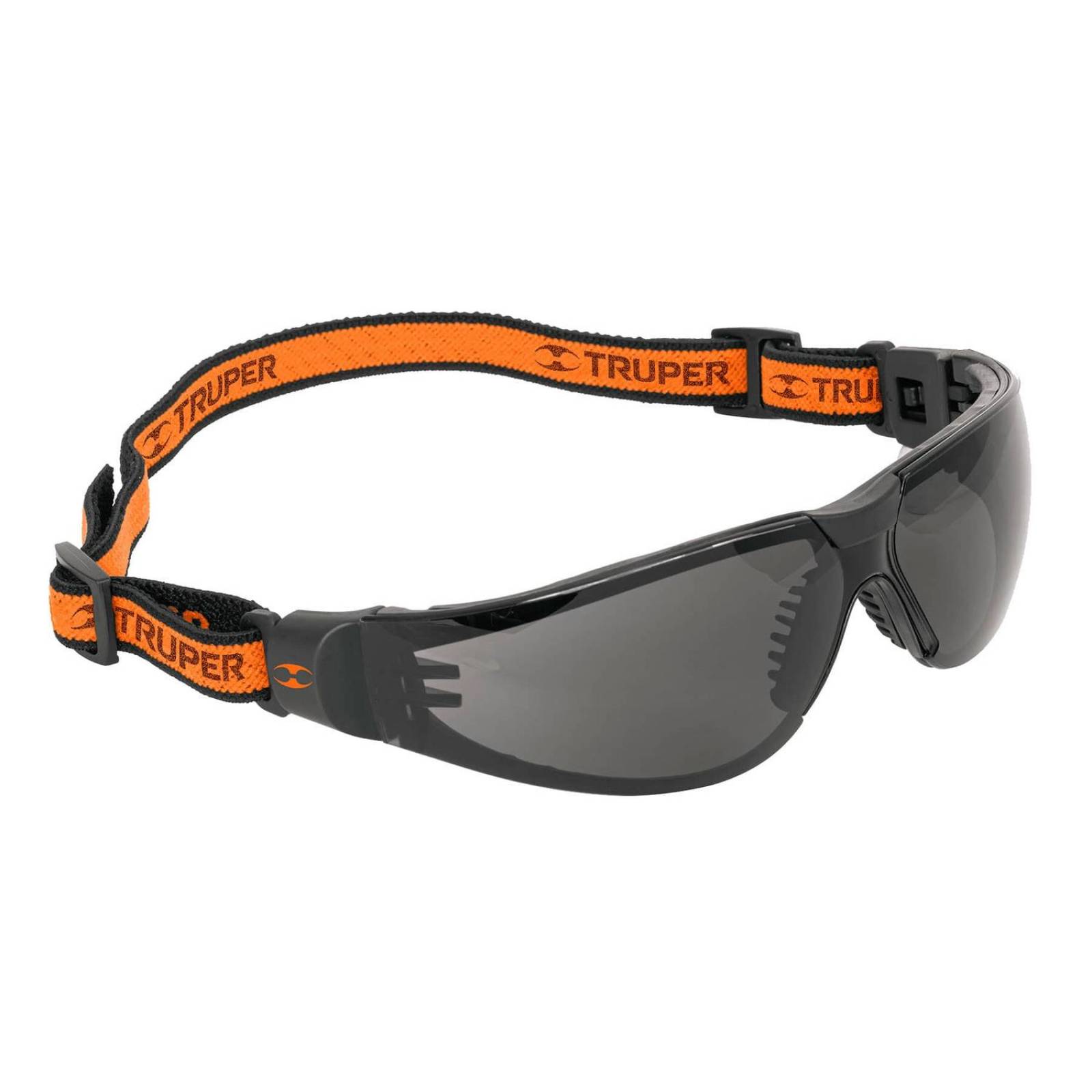 Lentes de seguridad, gris con banda elástica, Active Truper 100293 