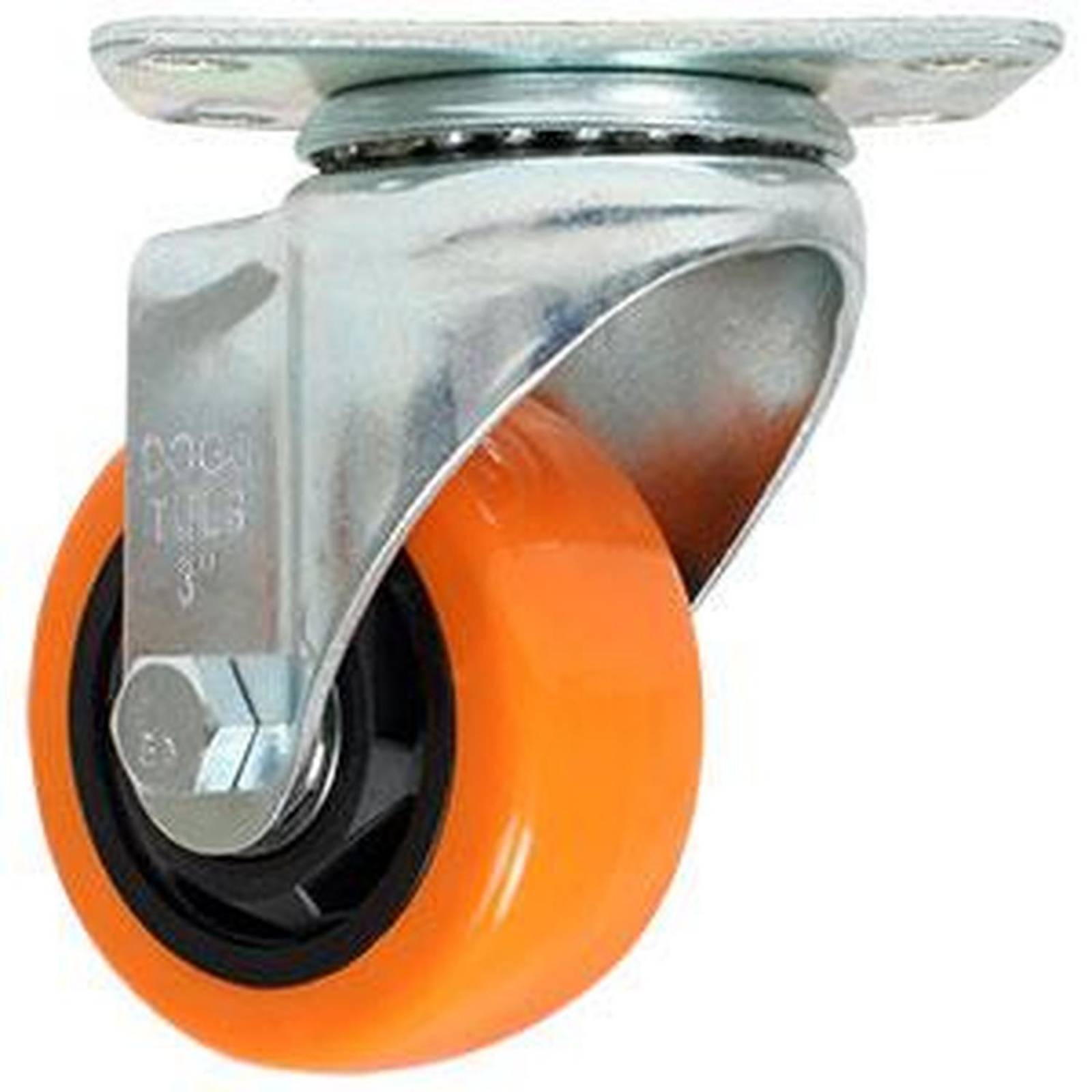 DOGOTULS RODAJA PVC NARANJA GIRATORIA 3" ZF5114