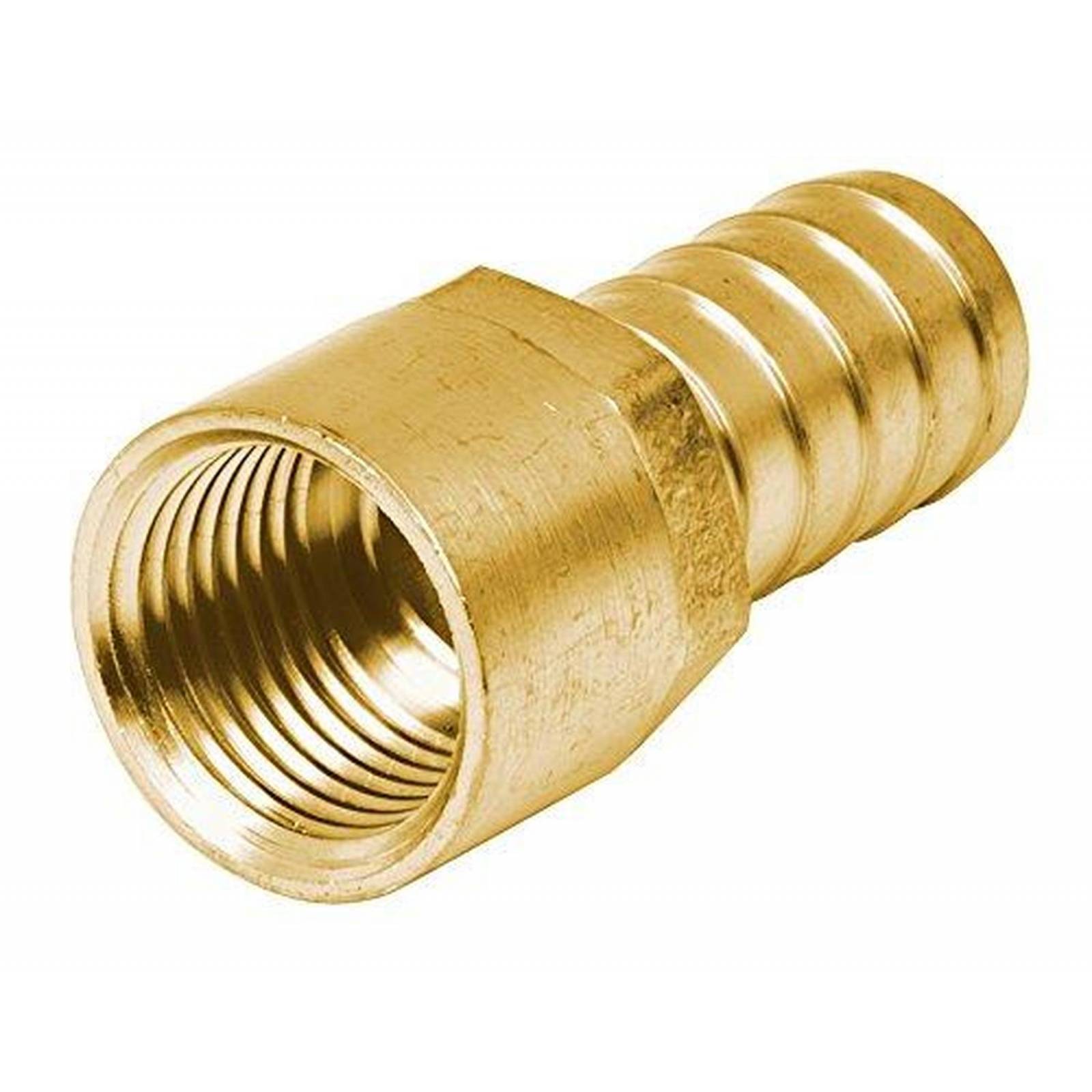 Adaptador hembra de latón 1/2' para poliducto, Foset 49311 