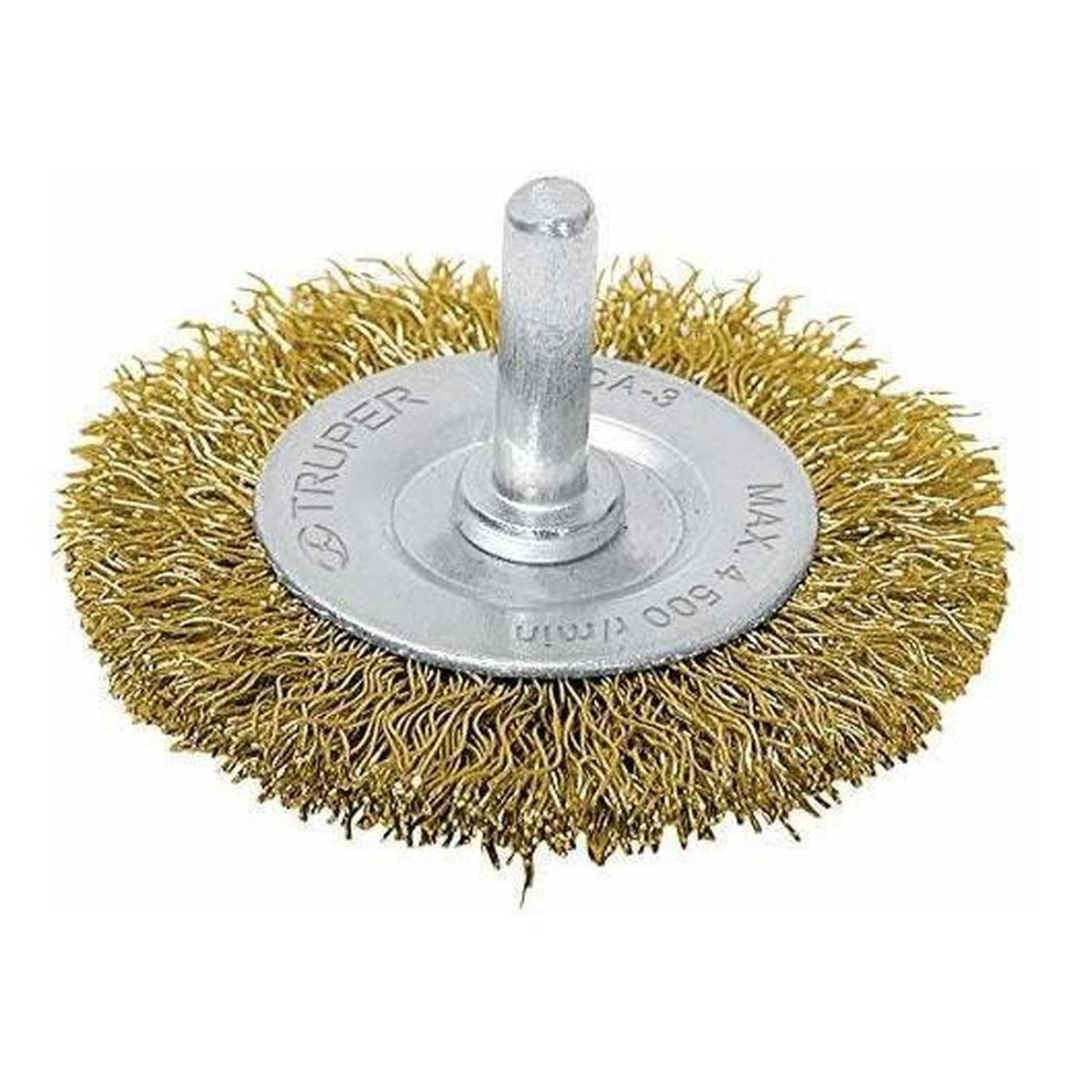 Carda circular 3' alambre grueso para taladro, Truper 11570 