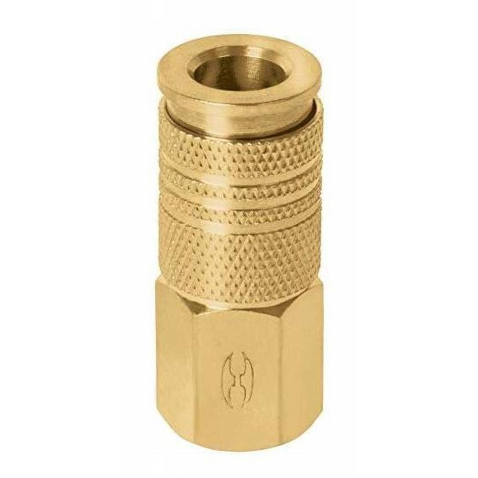 Cople rápido de latón, cuerda 1/4 NPT, Truper 19029 