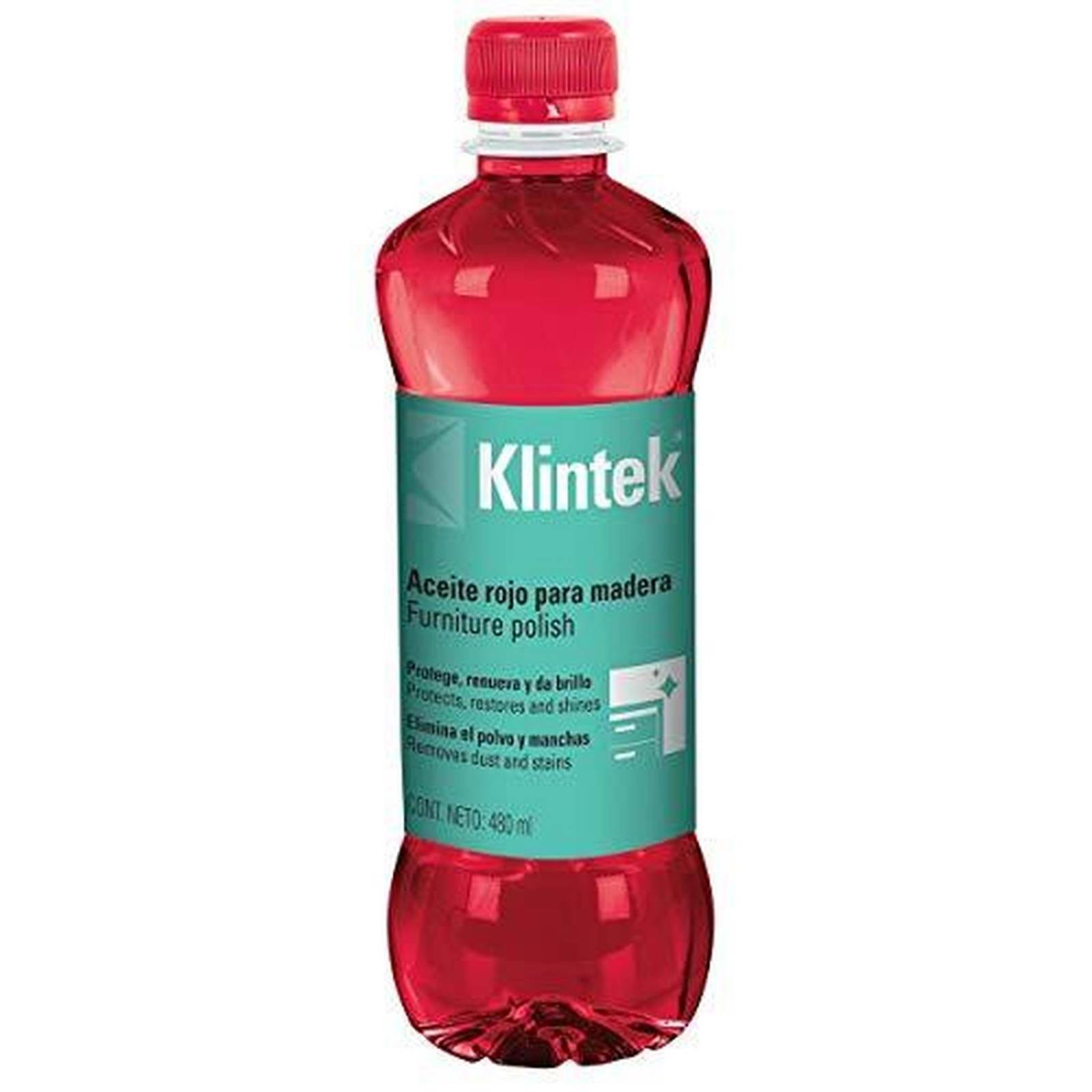 Aceite rojo para muebles 480 ml 57071 