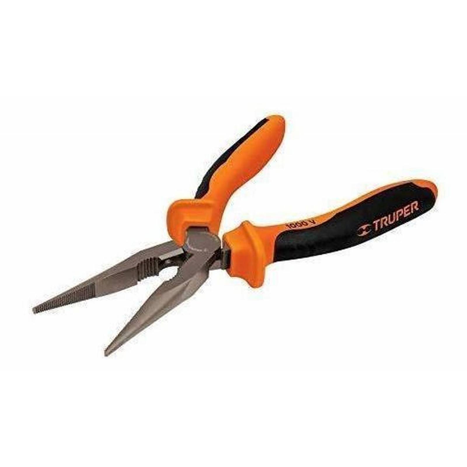 Pinza punta y corte 8', mango comfort grip 17336 