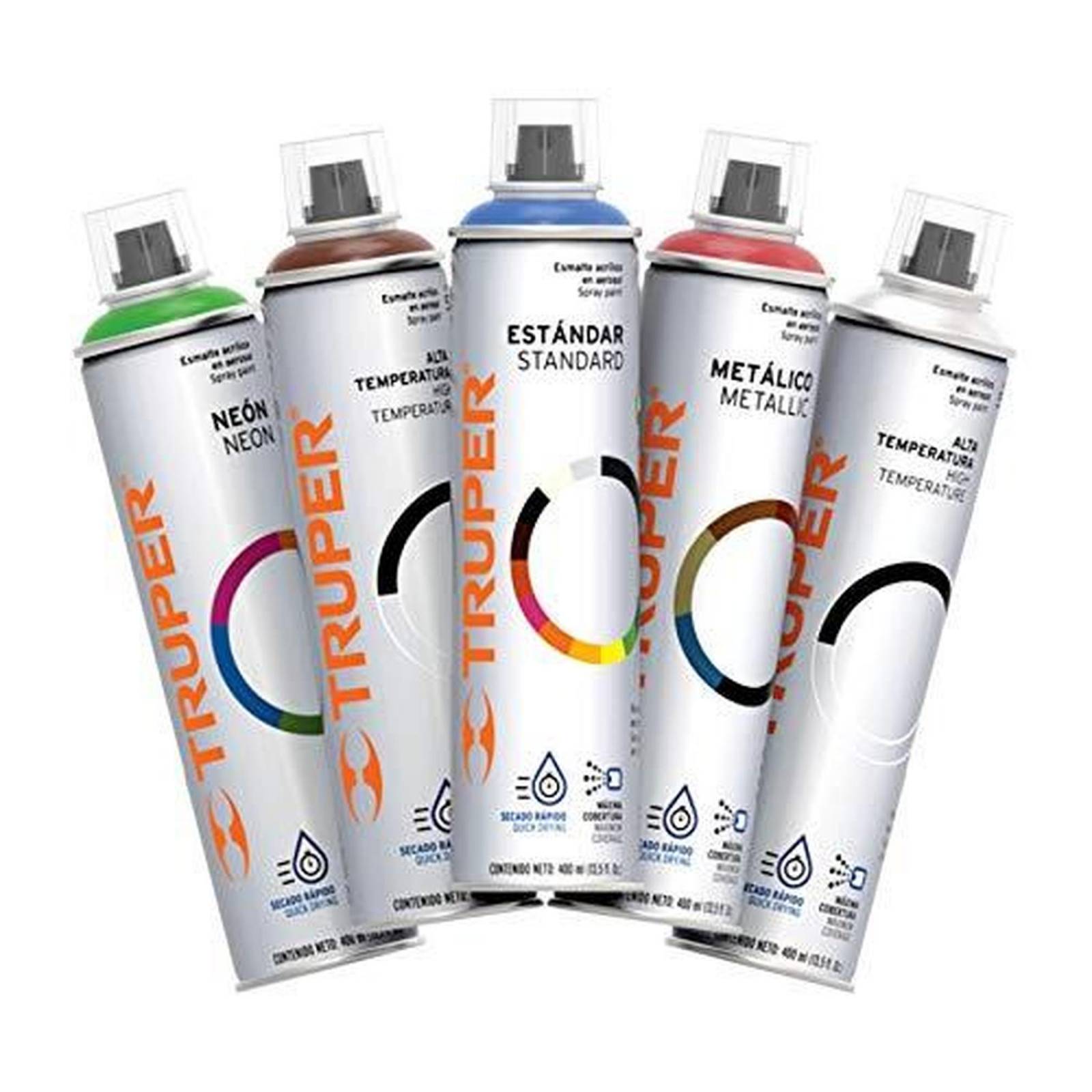 Pintura en aerosol, transparente brillante 19036