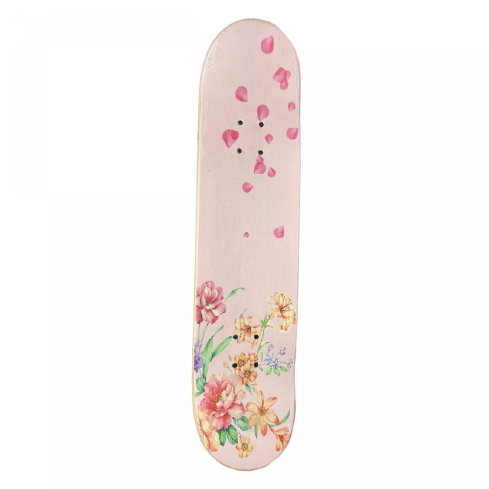 Skateboard Patineta Lija Antiderrapante con dibujo Rosa
