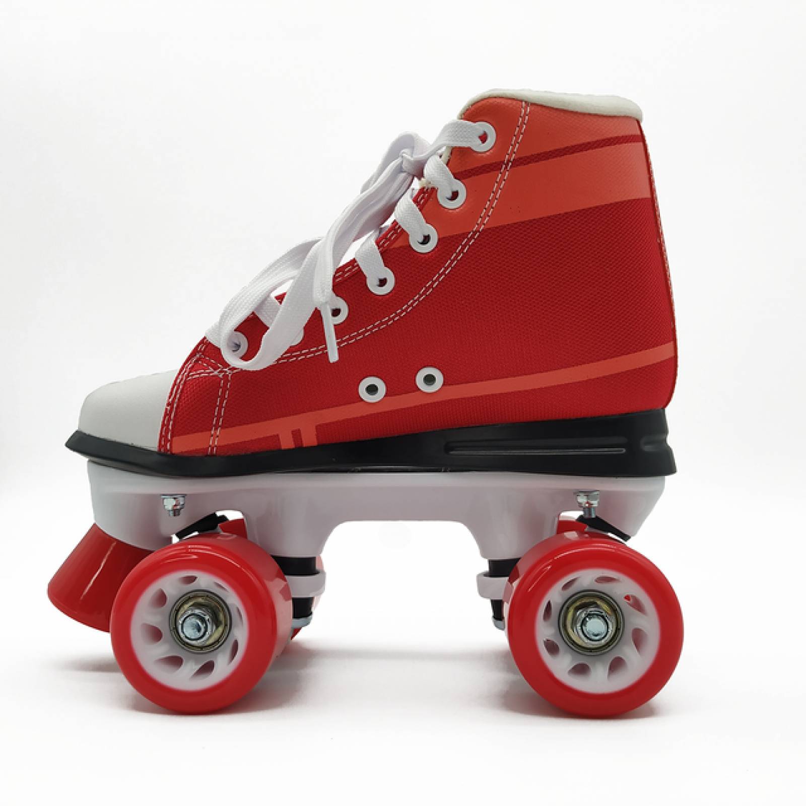 Patines Clasico Tenis Rojo de Lona