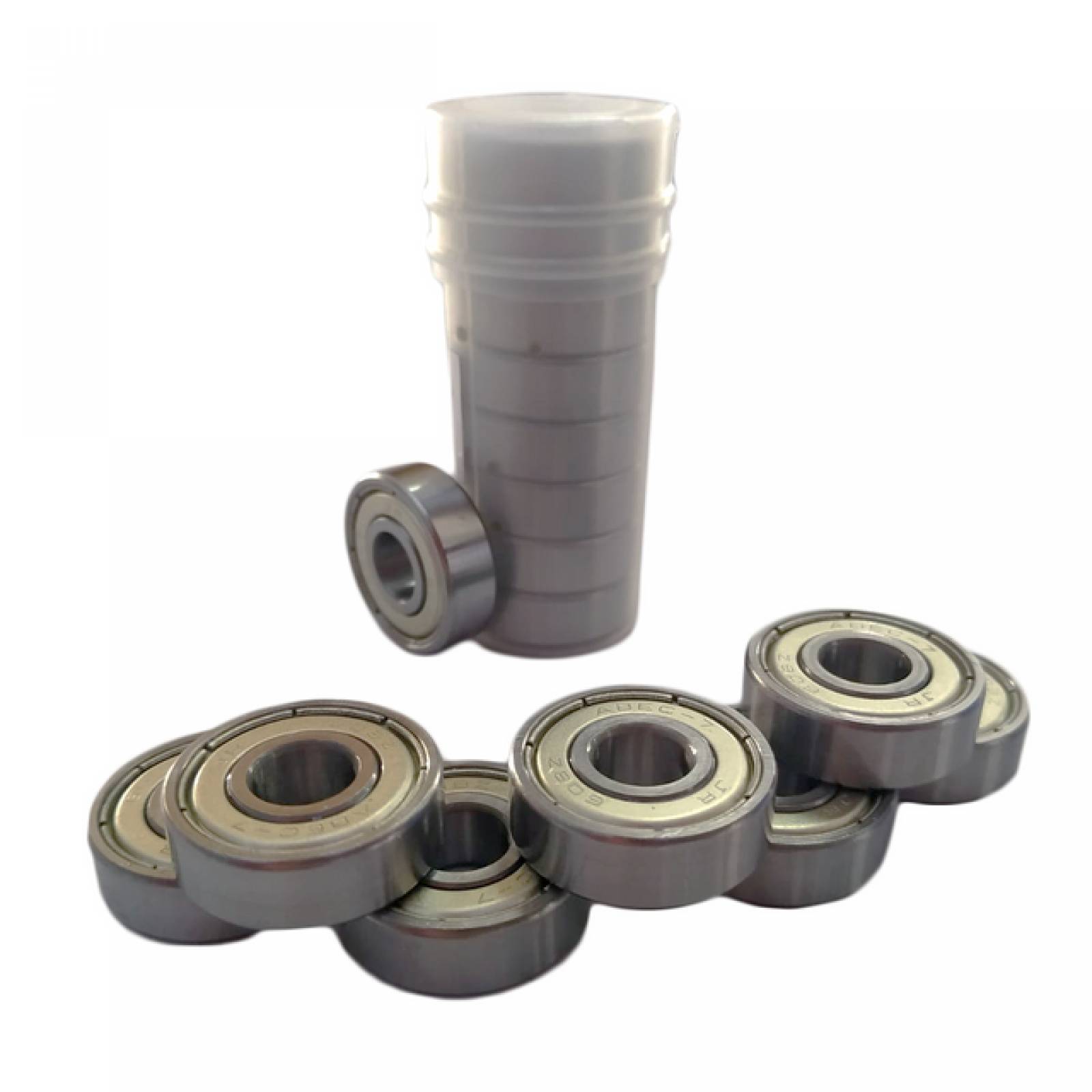 Paquete Con 8 Baleros Abec 7 Para Patinetas Y Patines