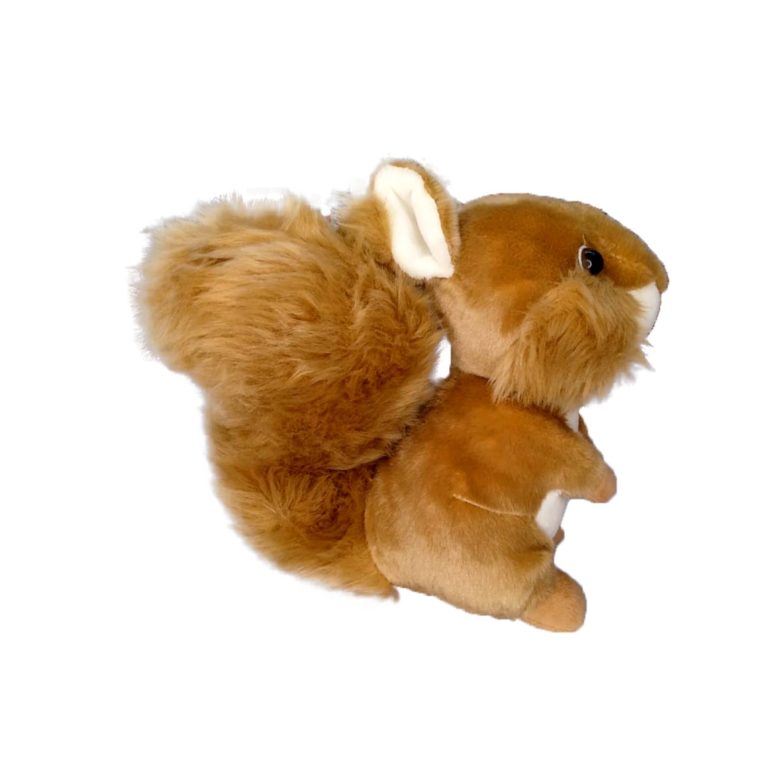 Peluche De Juguete Ardilla Cachetona Café