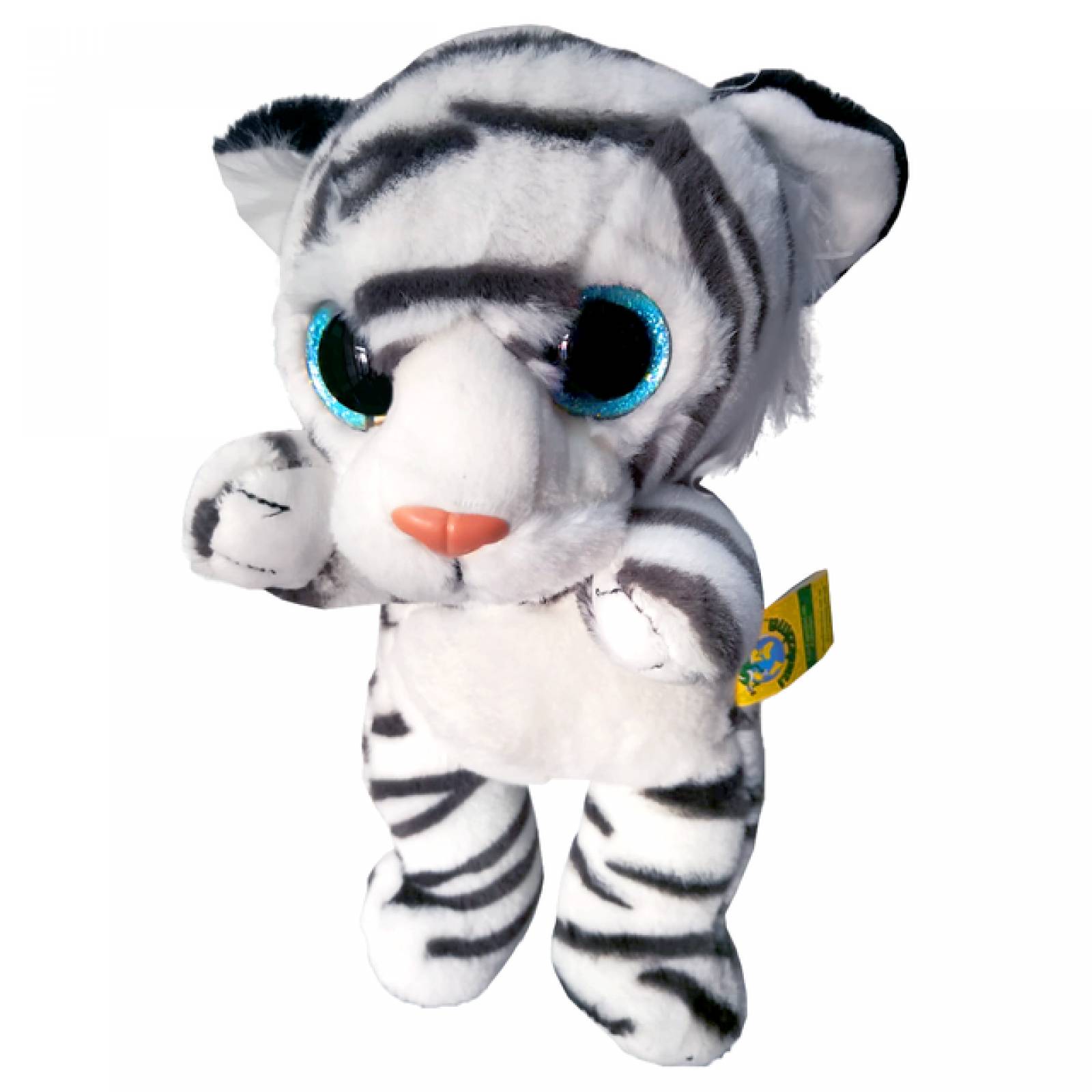 Peluche De Juguete Tigre Garritas Blanco