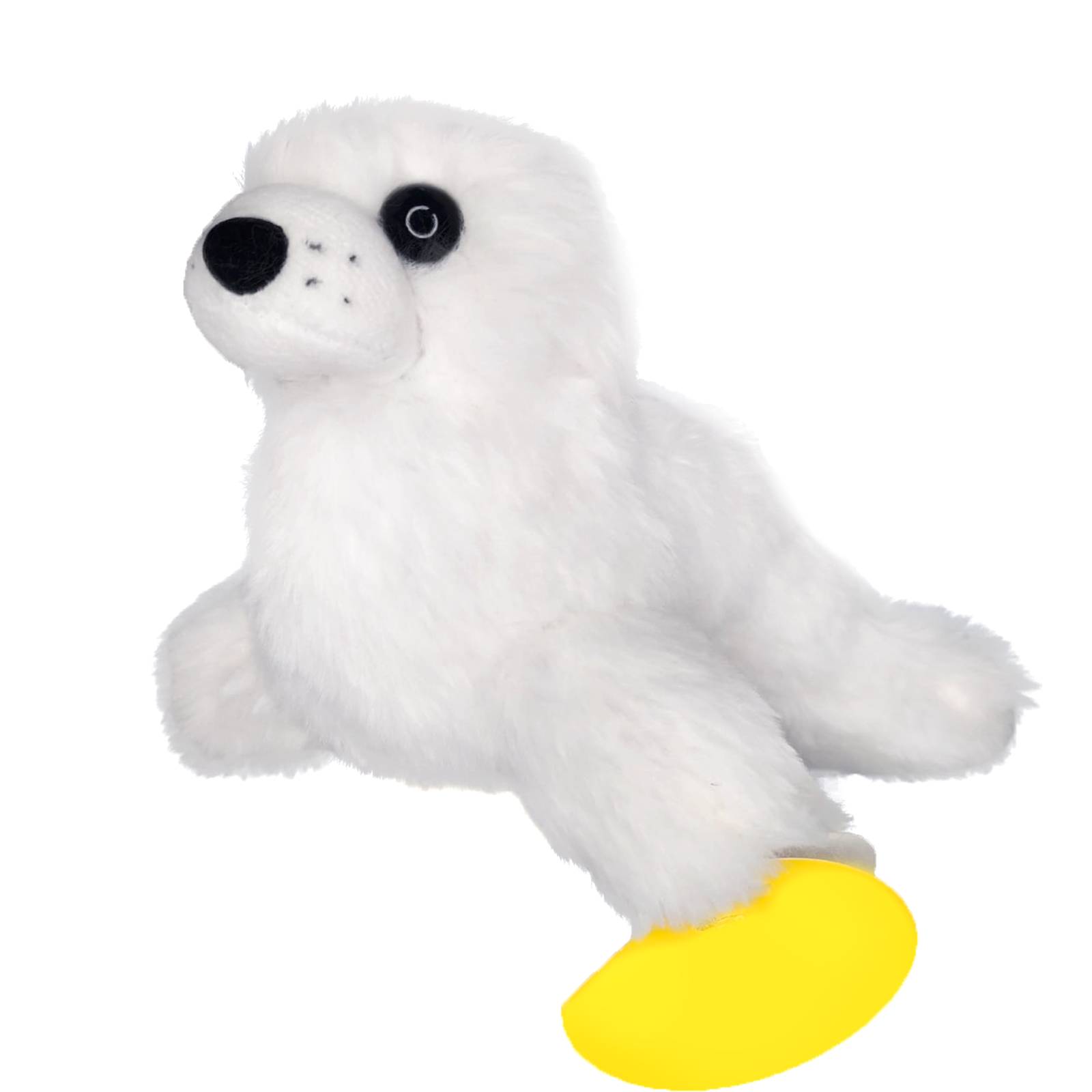 Peluche Foca Bebé Blanca de Juguete Adorable Esponjosa