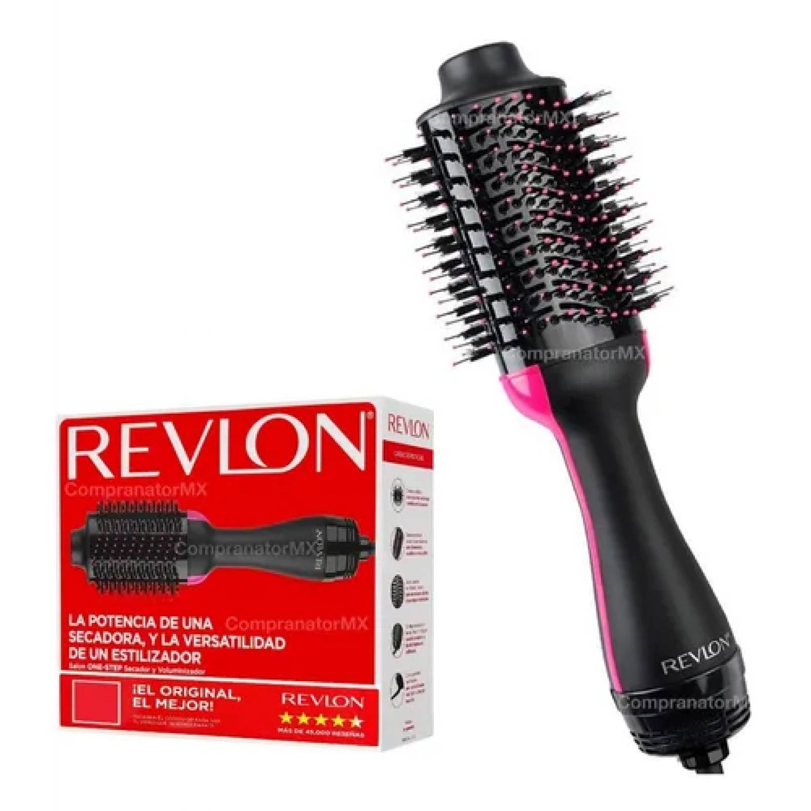Cepillo Secador Revlon Salon One Step Pro Oval Voluminizador 