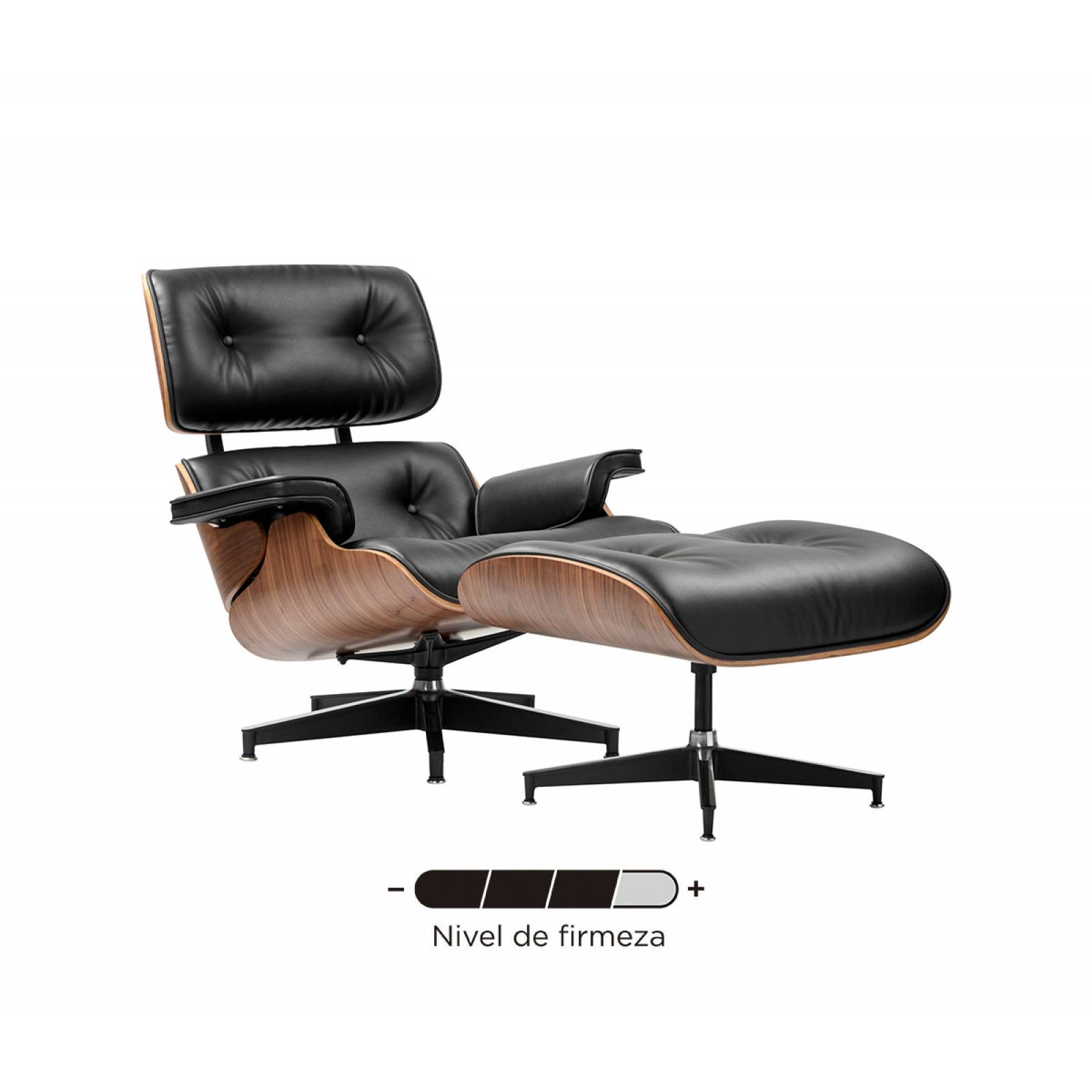 Silla replica Eames Lounge Ottoman