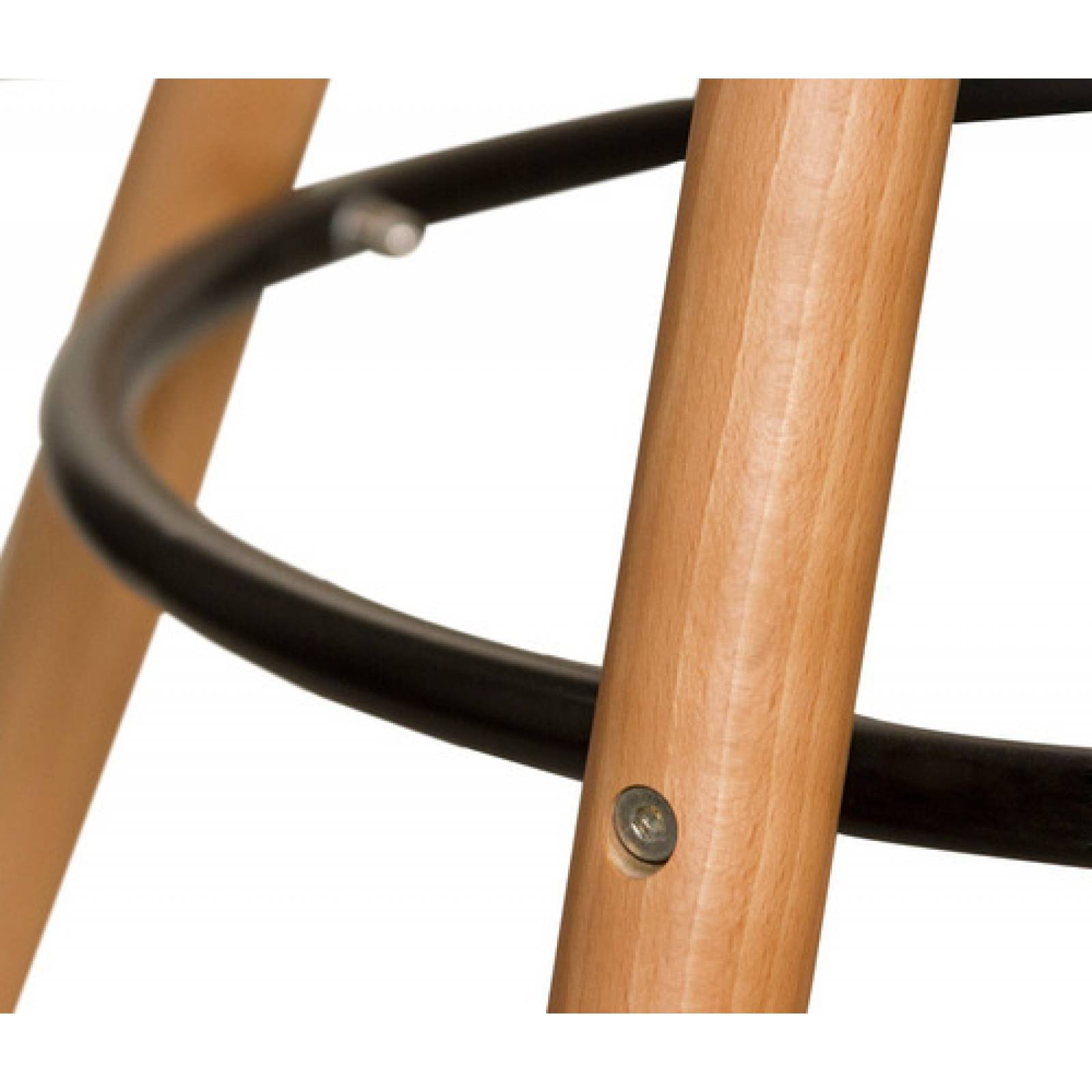 Banco Alto Réplica Eames 70 Cm   Turquesa