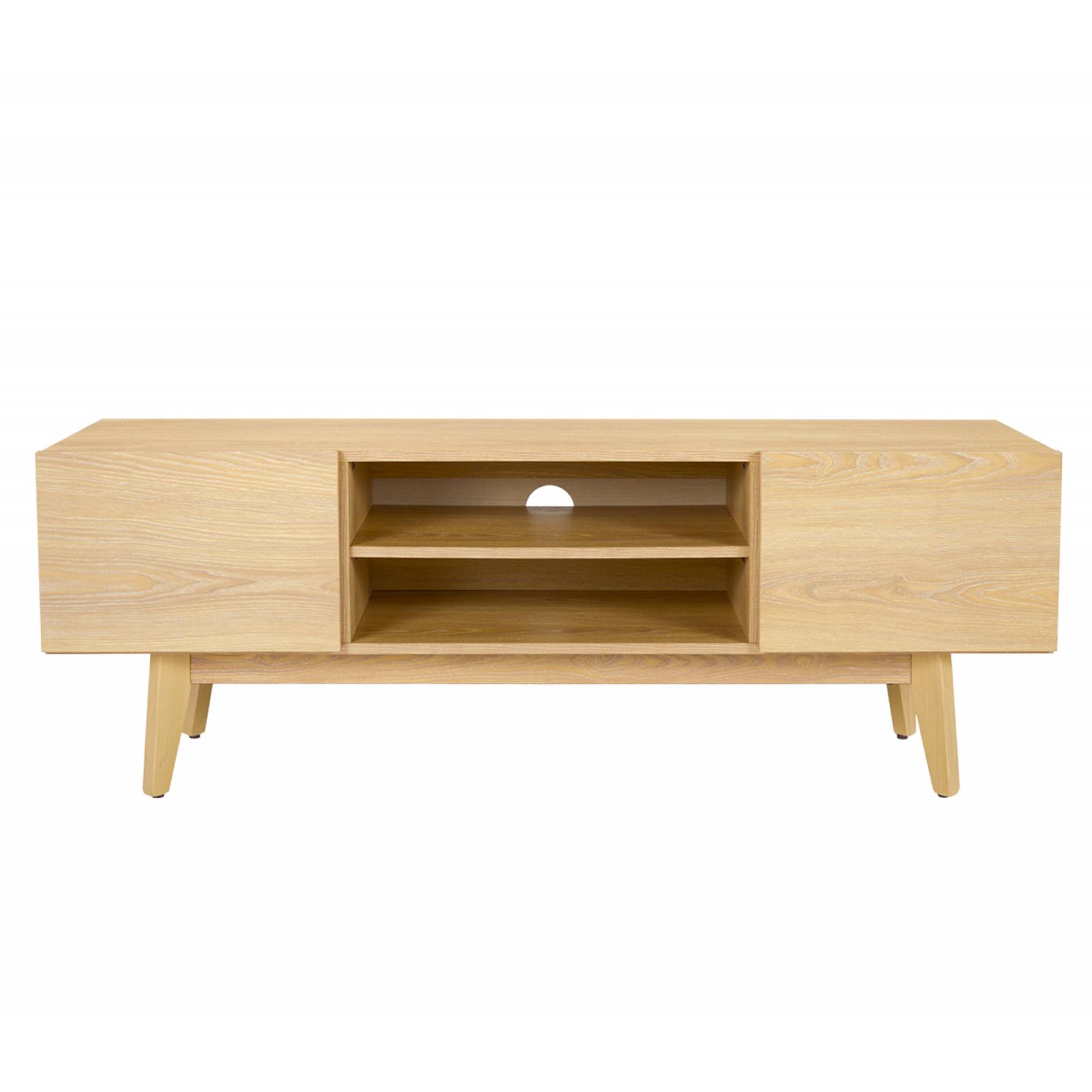 Mueble para tv 150cm Meztli B   Encino