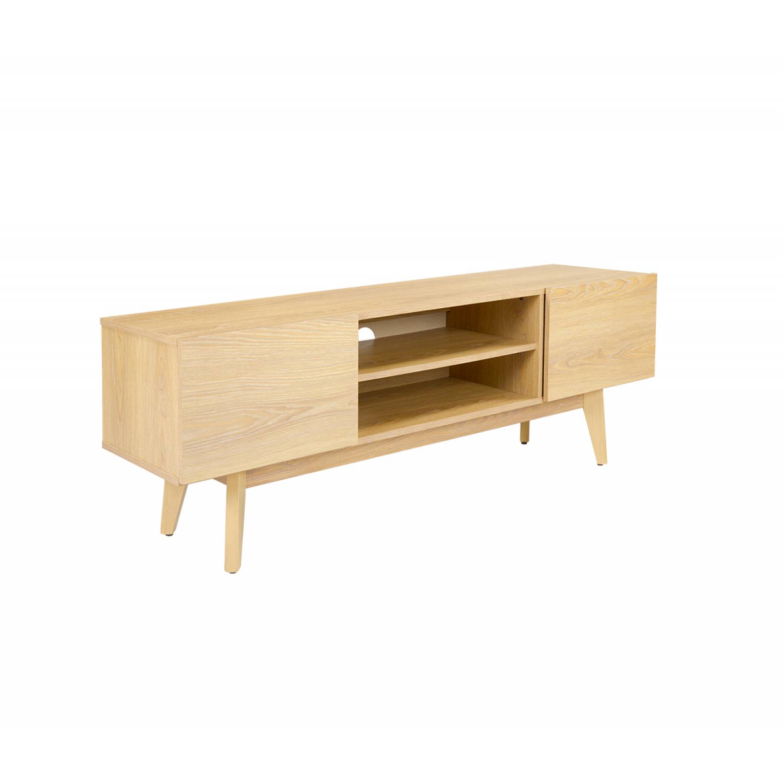 Mueble para tv 150cm Meztli B   Encino