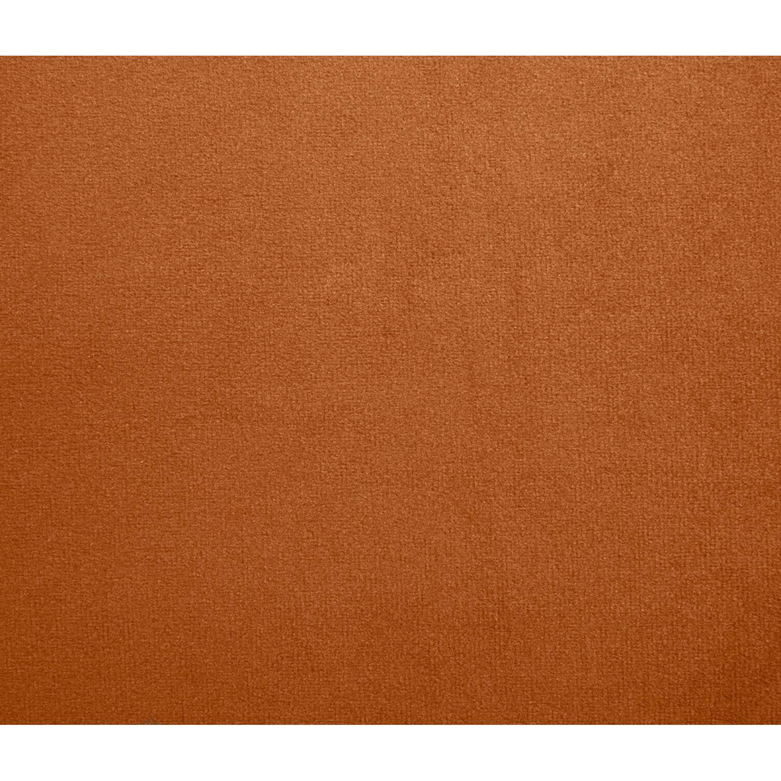 Sofá 3 cuerpos Yoco terciopelo Naranja