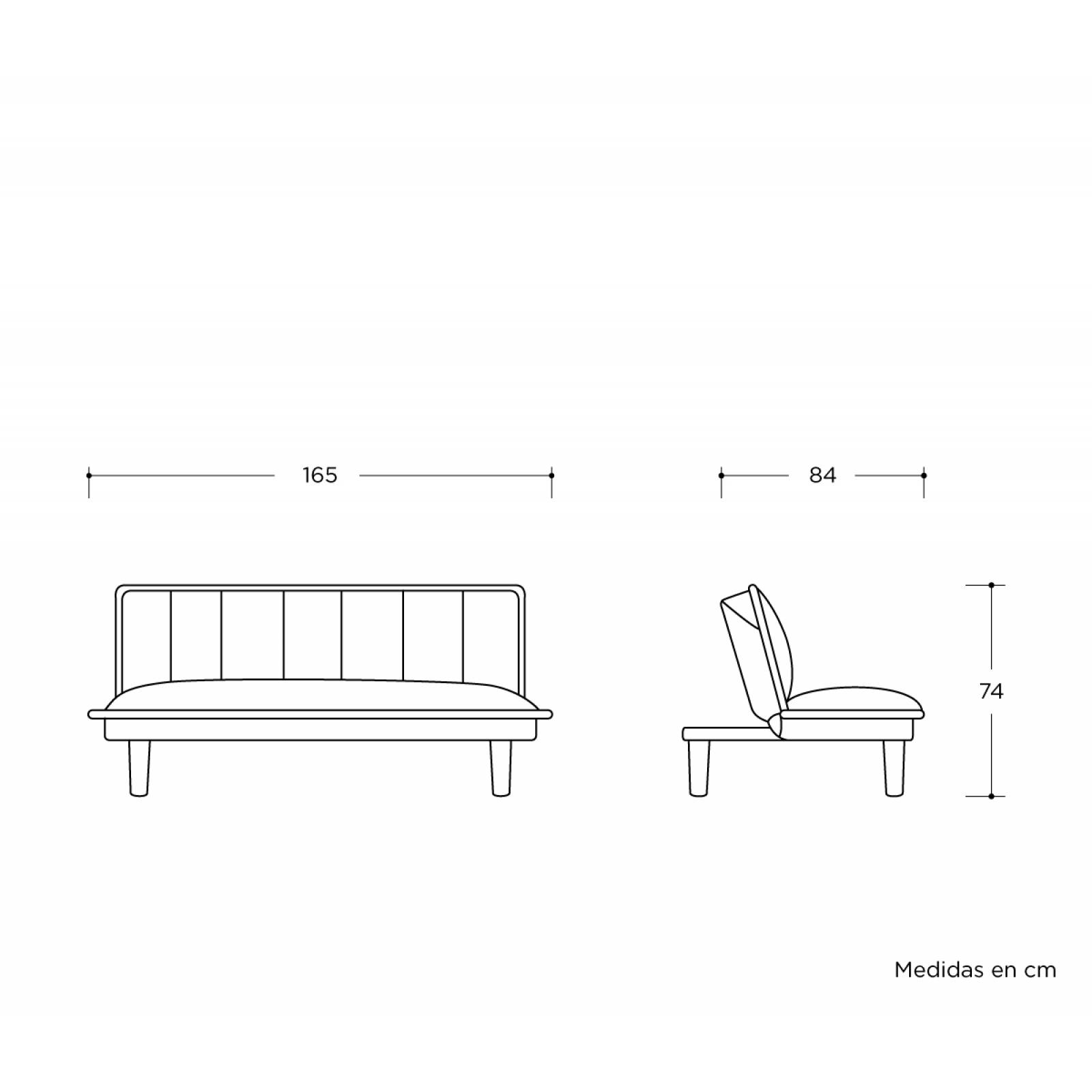 Sofá cama Belur   Beige