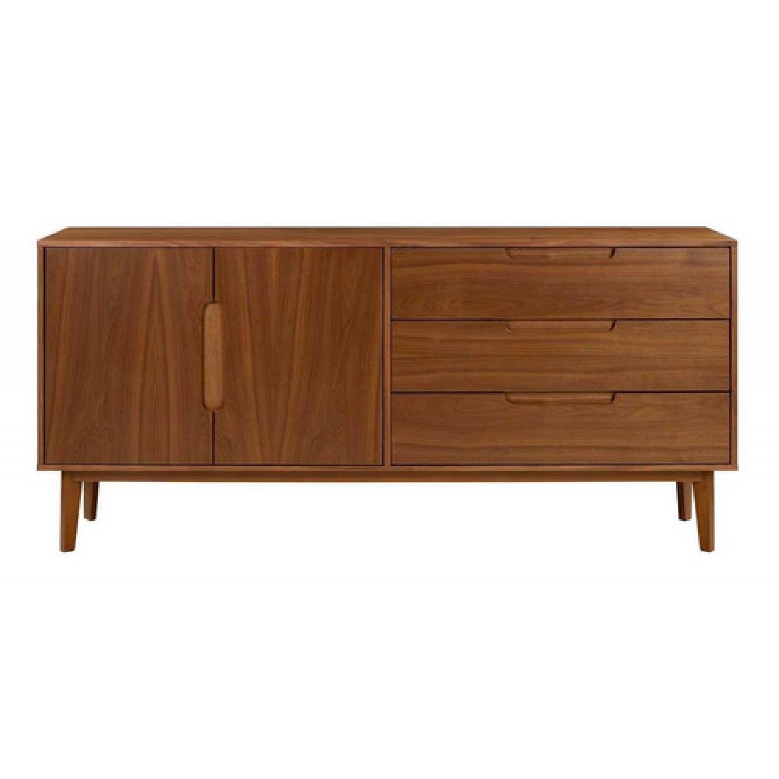 Credenza Comedor Gaia Talitha Madera Nogal Vintage Clasica