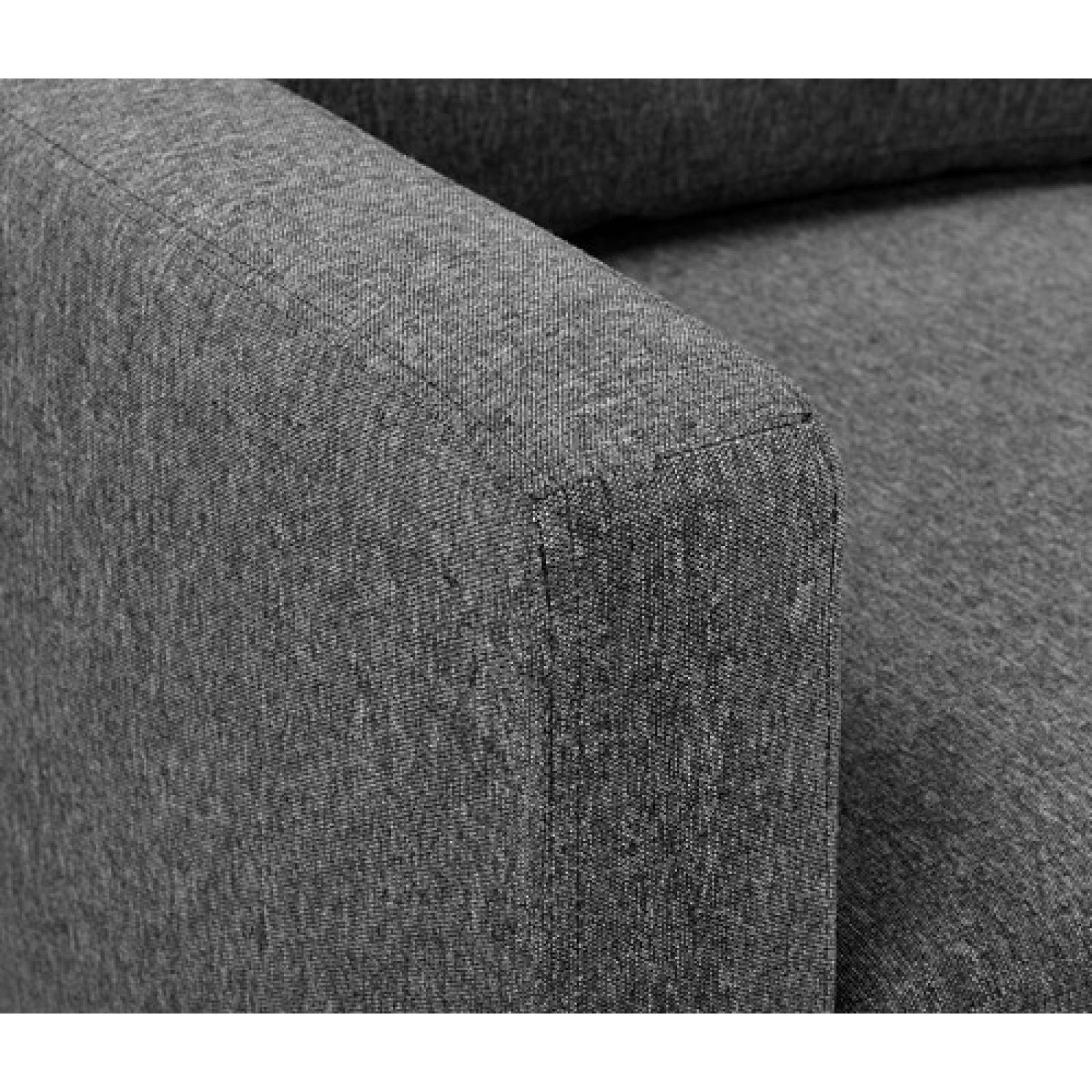 Sala Esquinera Gaia Machaca Derecha Escuadra Lounge Gris Osc