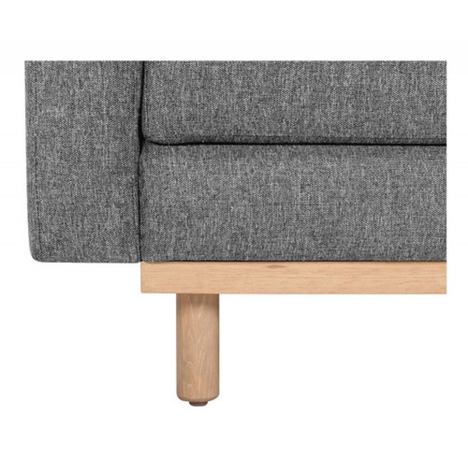 Sala Esquinera Gaia Machaca Derecha Escuadra Lounge Gris Osc