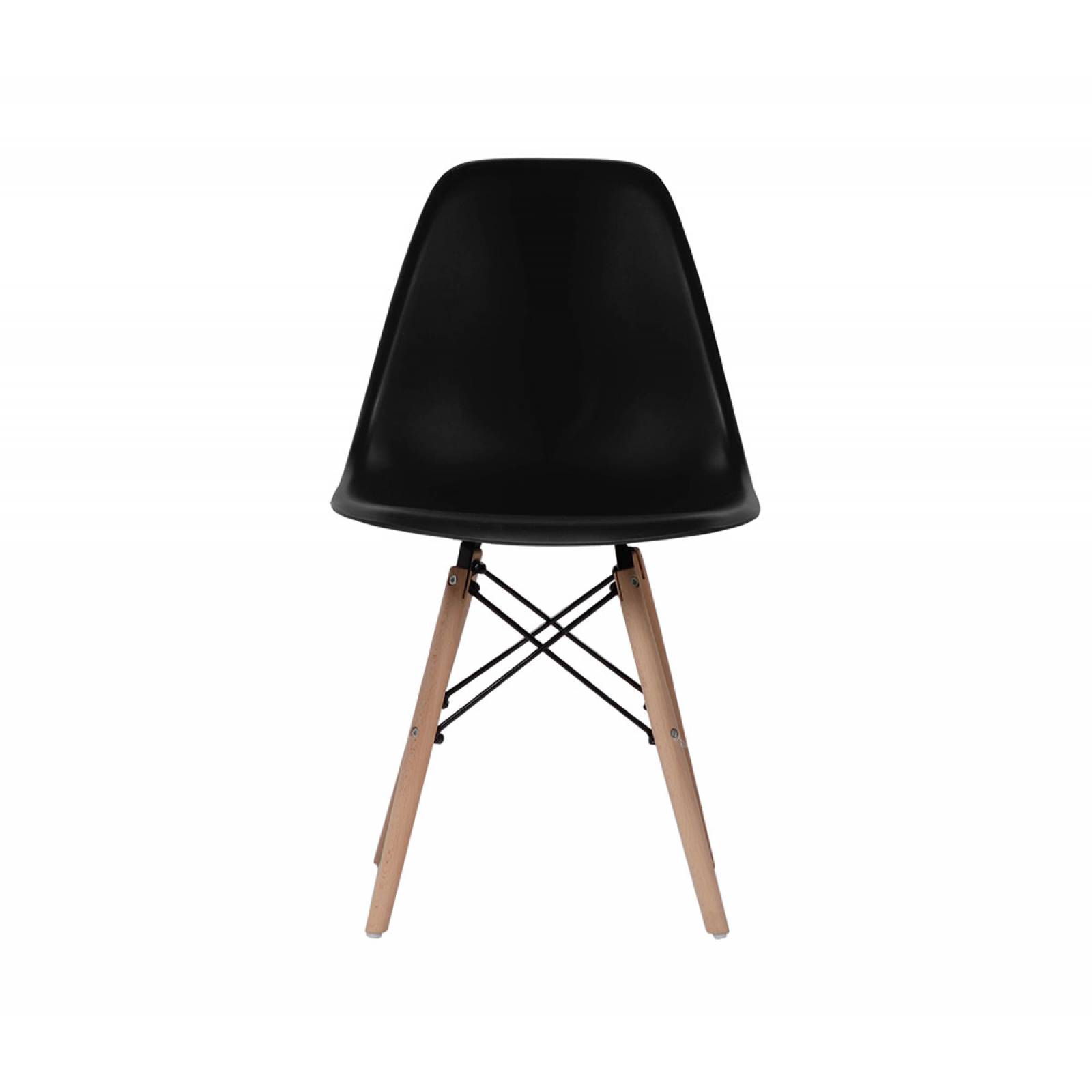 Escritorio Vallarta   Silla replica Eames   Negro