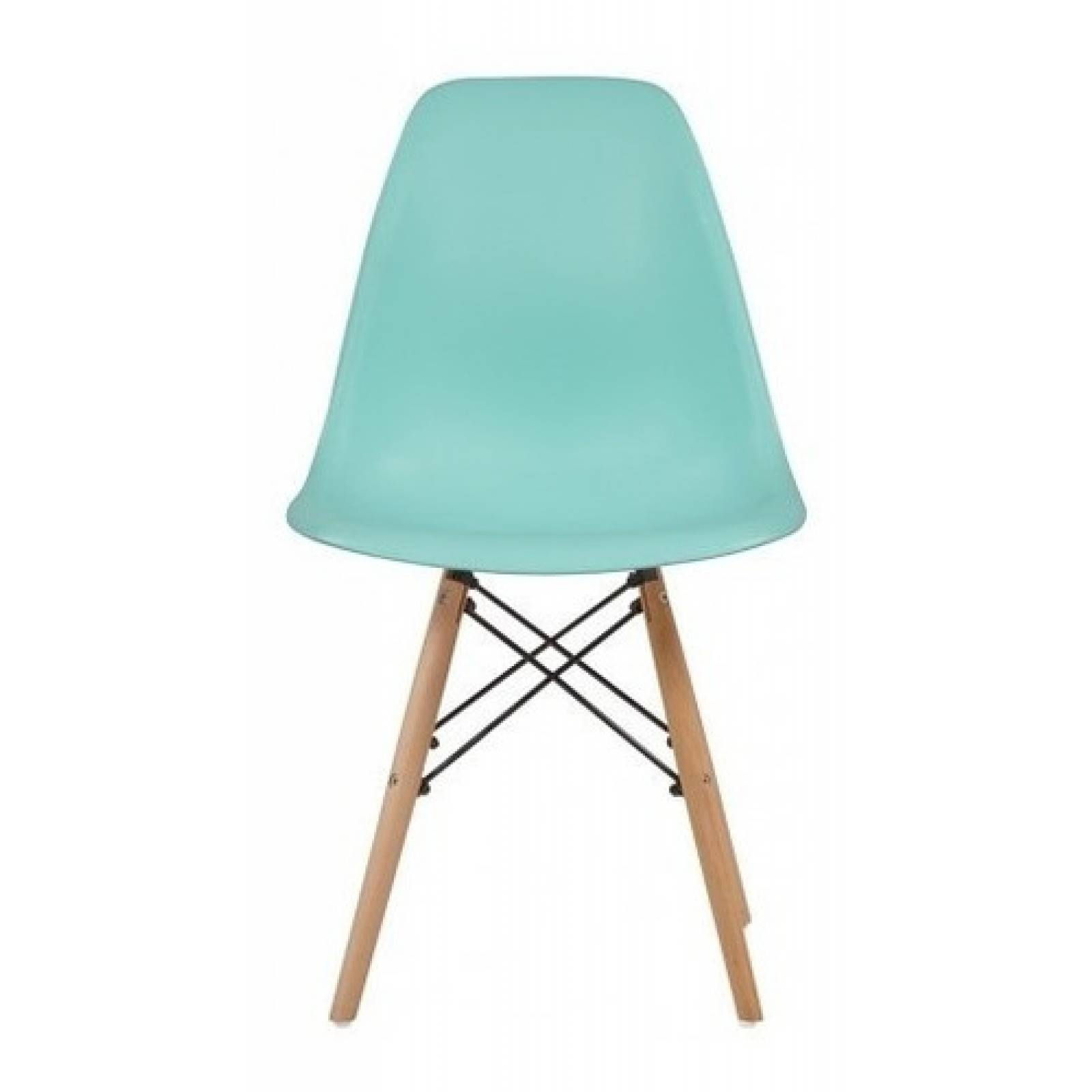 Silla De Comedor Réplica Eames   Turquesa
