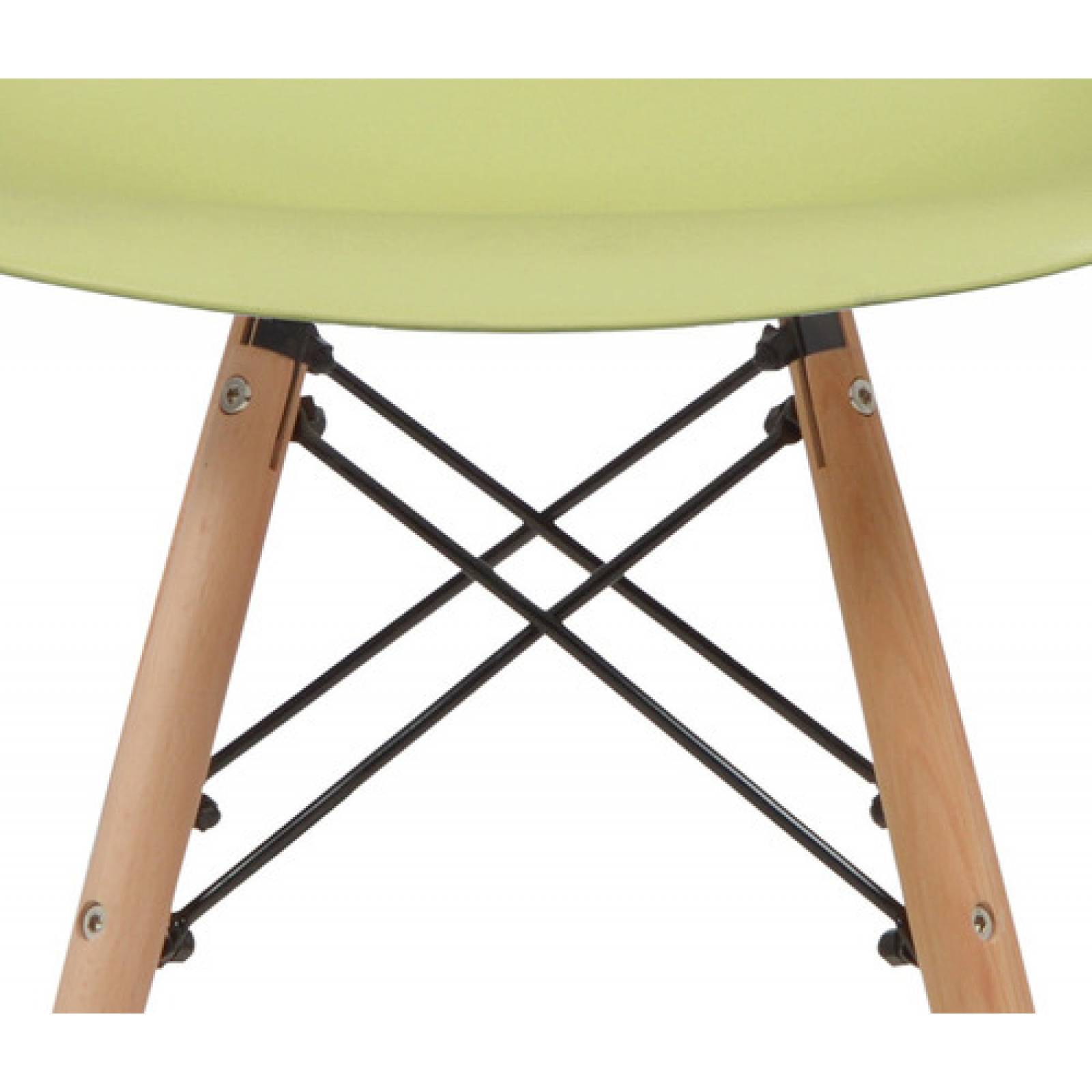 Silla Réplica Eames   Verde