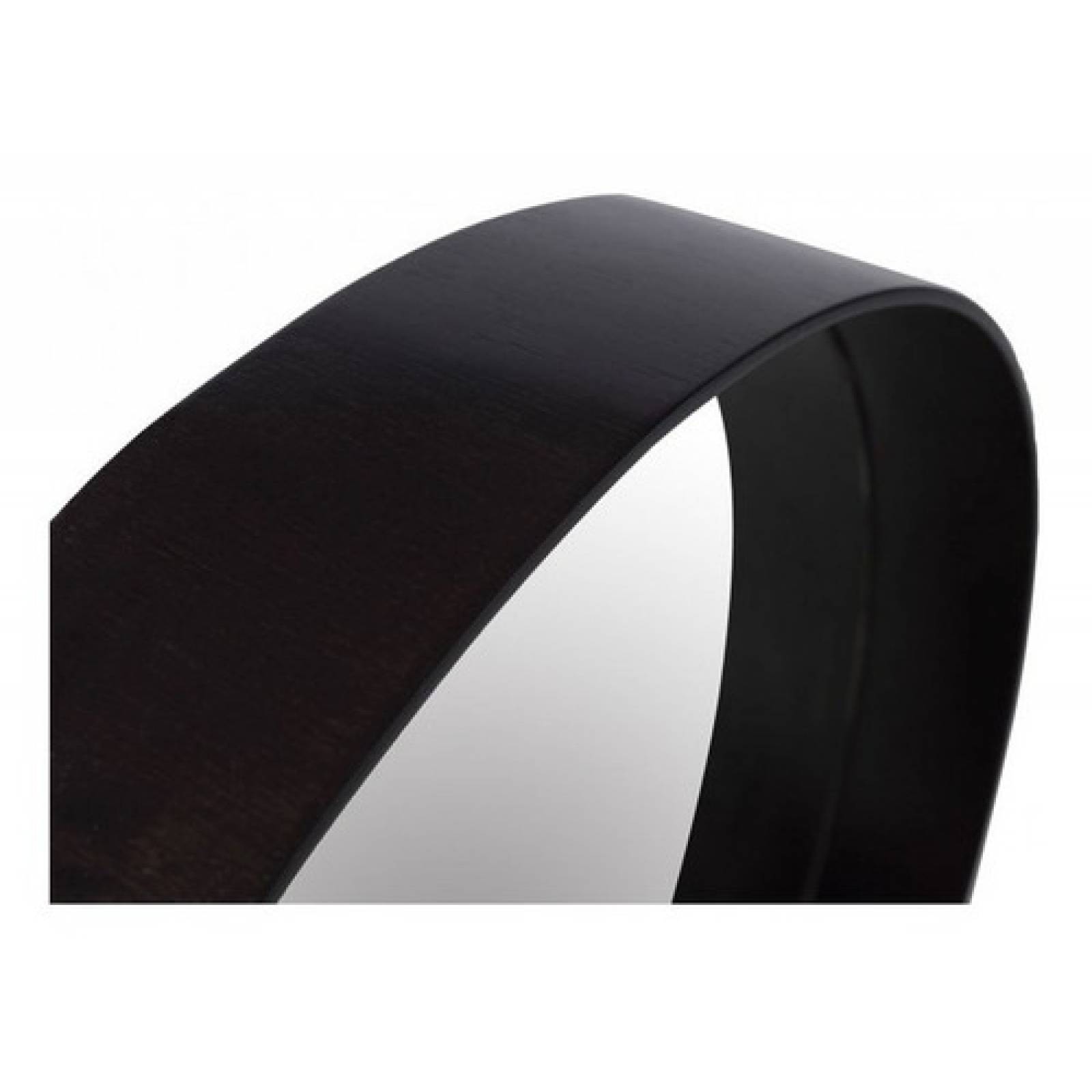 Espejo Decorativo Gaia Evo Redondo Madera Pared Chocolate