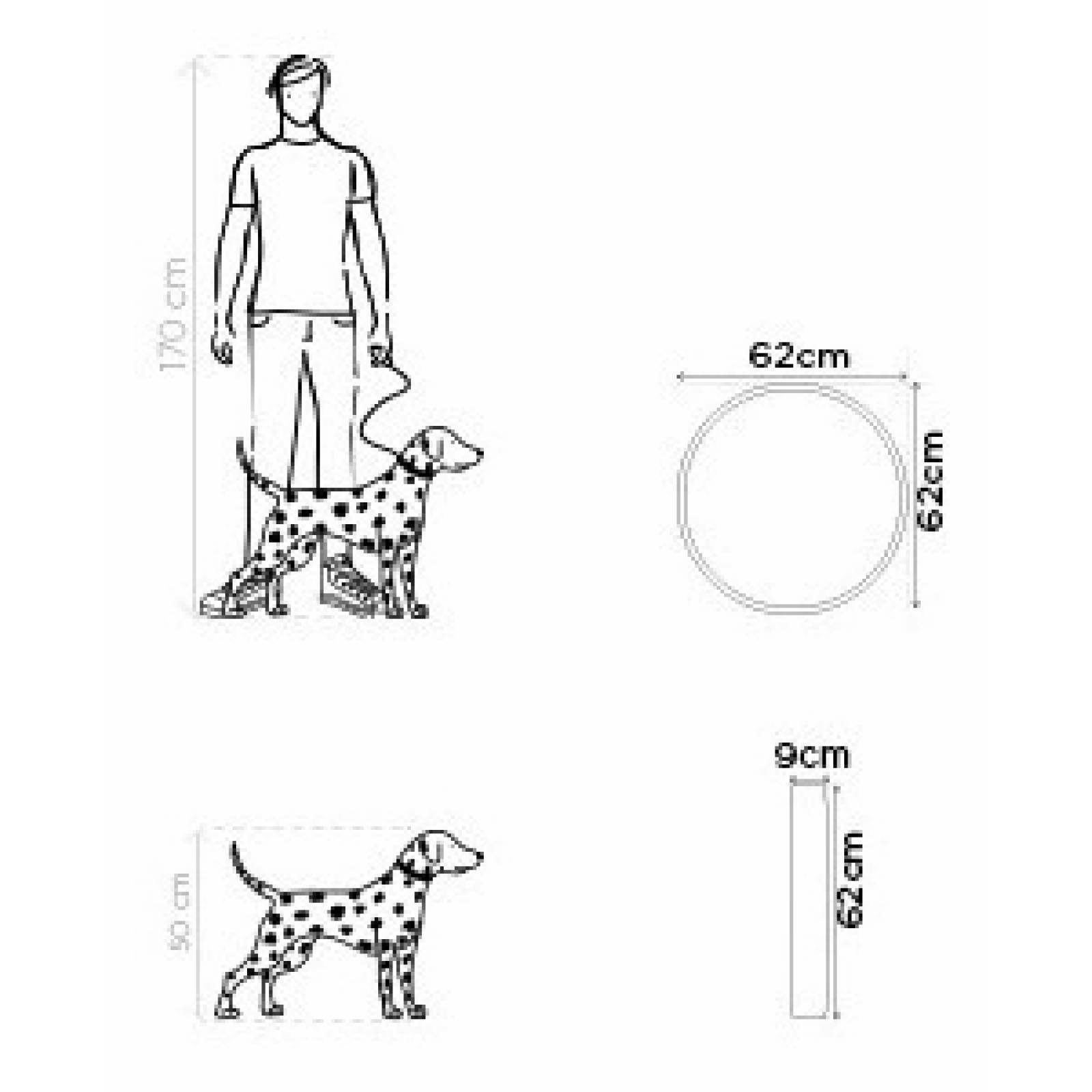 Espejo Decorativo Gaia Evo Redondo Madera Pared Chocolate