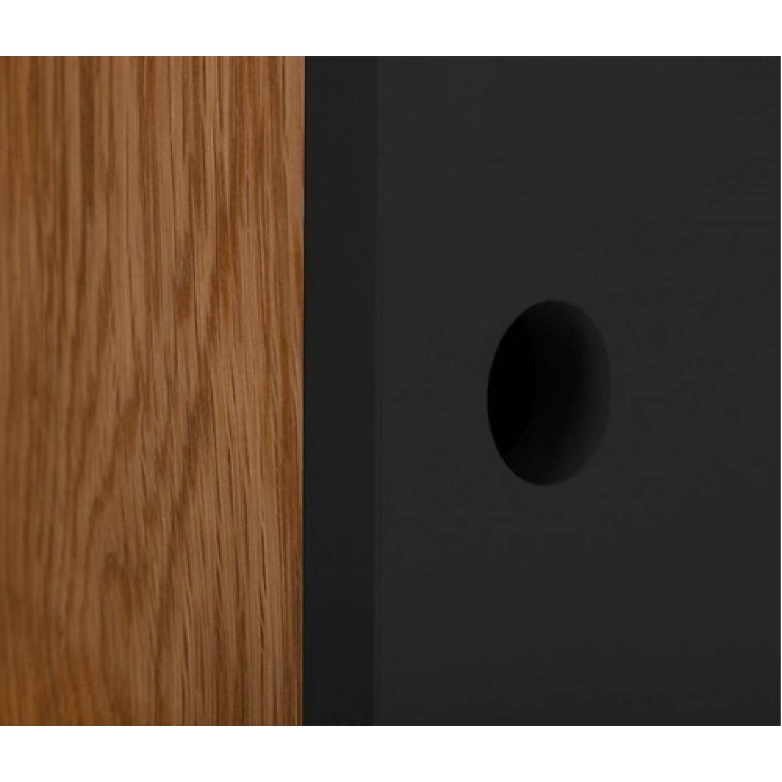 Librero Gaia Evo Madera Moderno Mueble Juguetero Negro