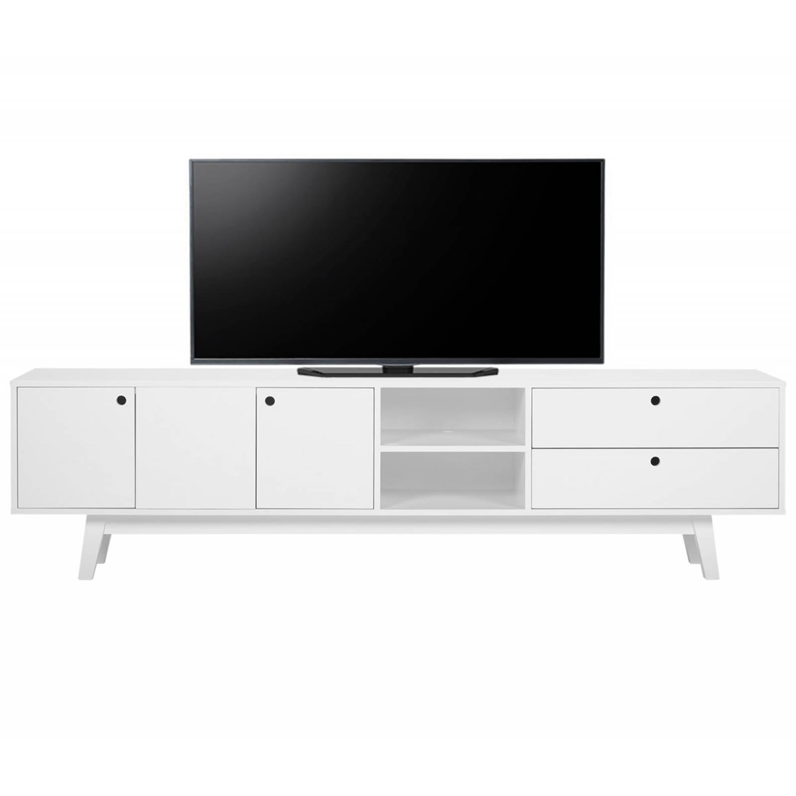 Mueble para tv Evo 200cm   Blanco