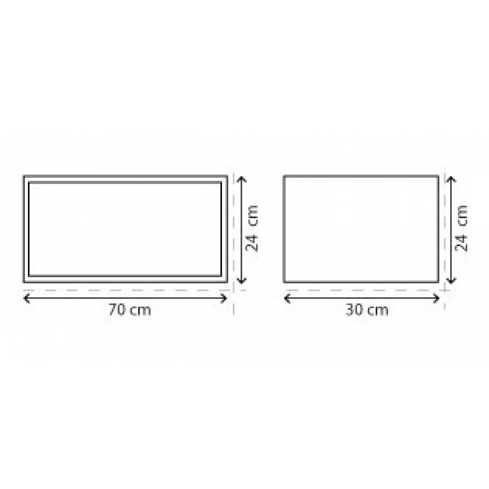 Repisa Evo 70cm   Natural