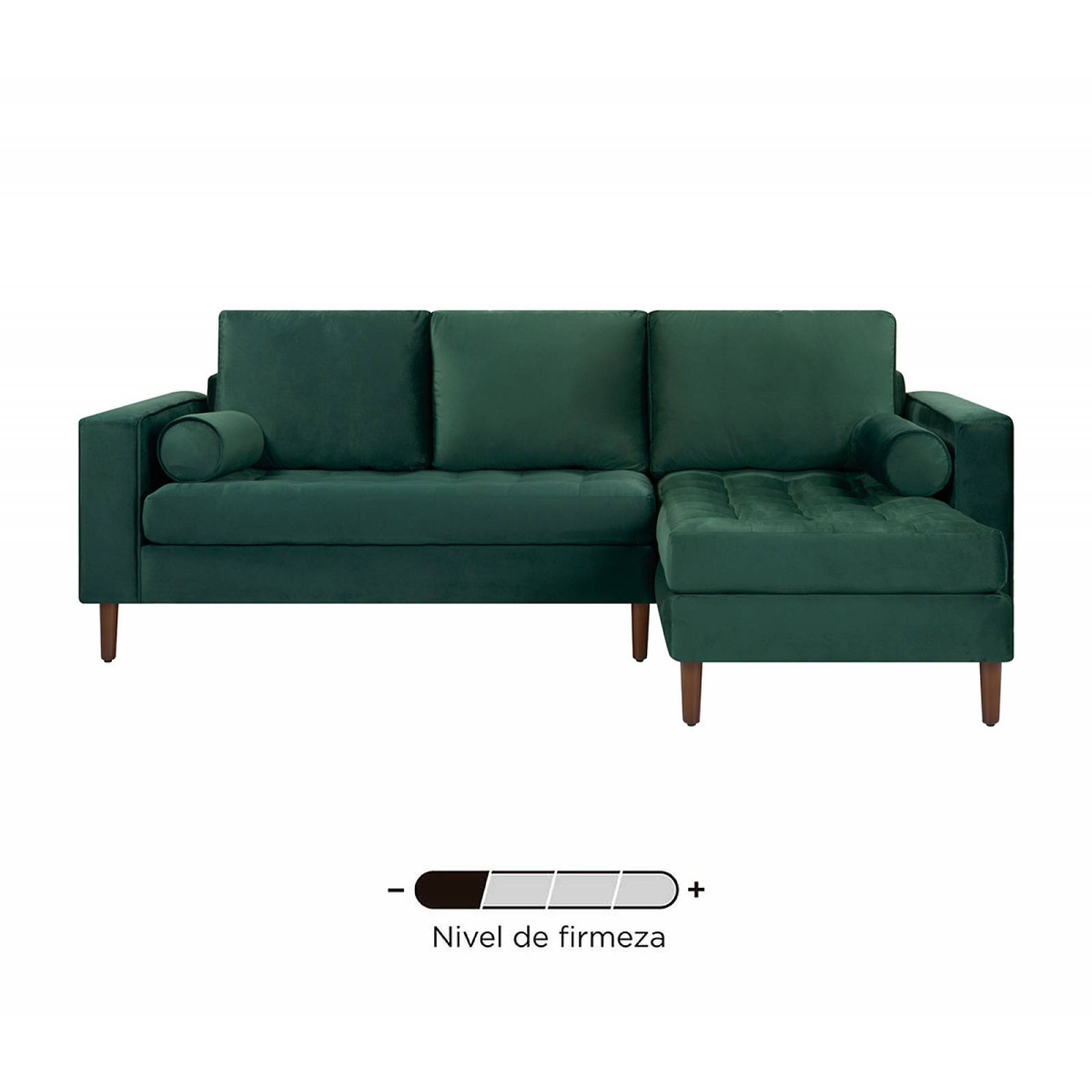 Sala esquinera derecha Landero   Verde