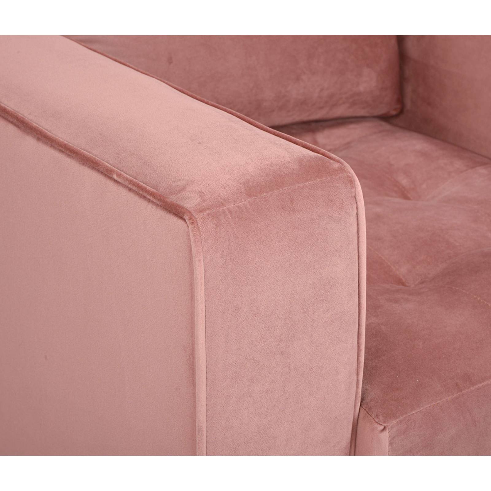 Sillón Landero terciopelo   Rosa