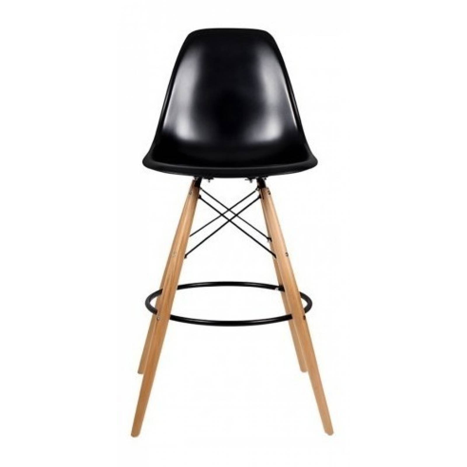 Banco Alto Gaia Eames Multifuncional Negro