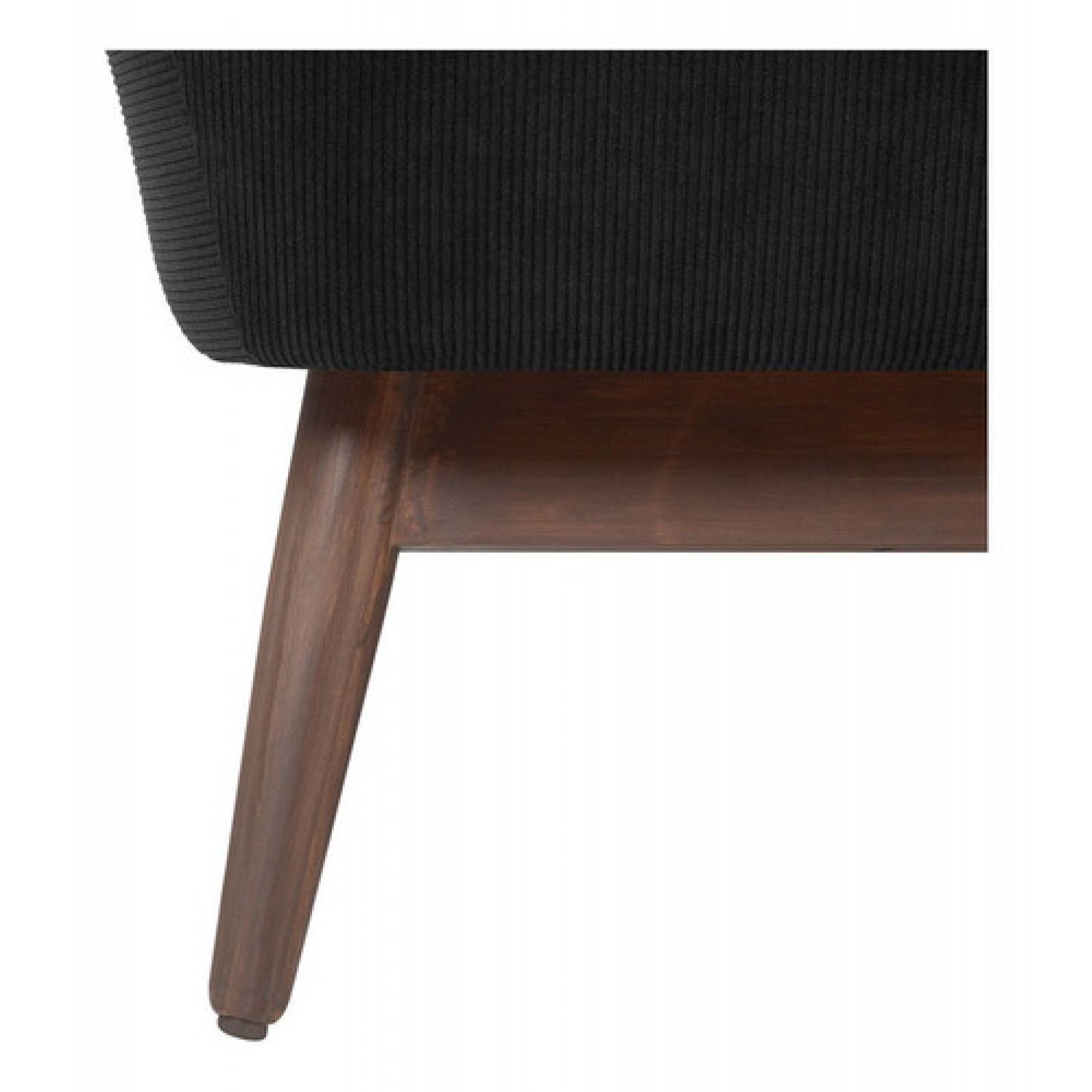 Sofa Cama Gaia Polea Pana Lounge Moderno Sala Reclina Negro