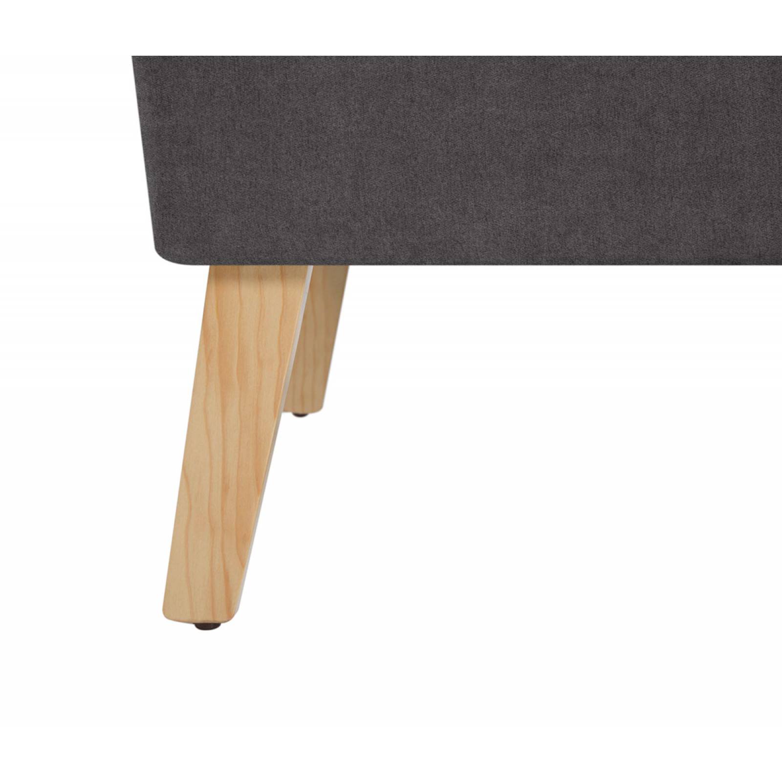 Sofá cama Albacete   Gris oscuro