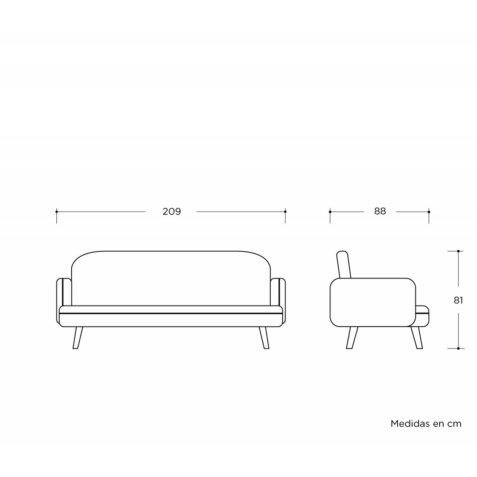 Sofá cama Netal   Beige