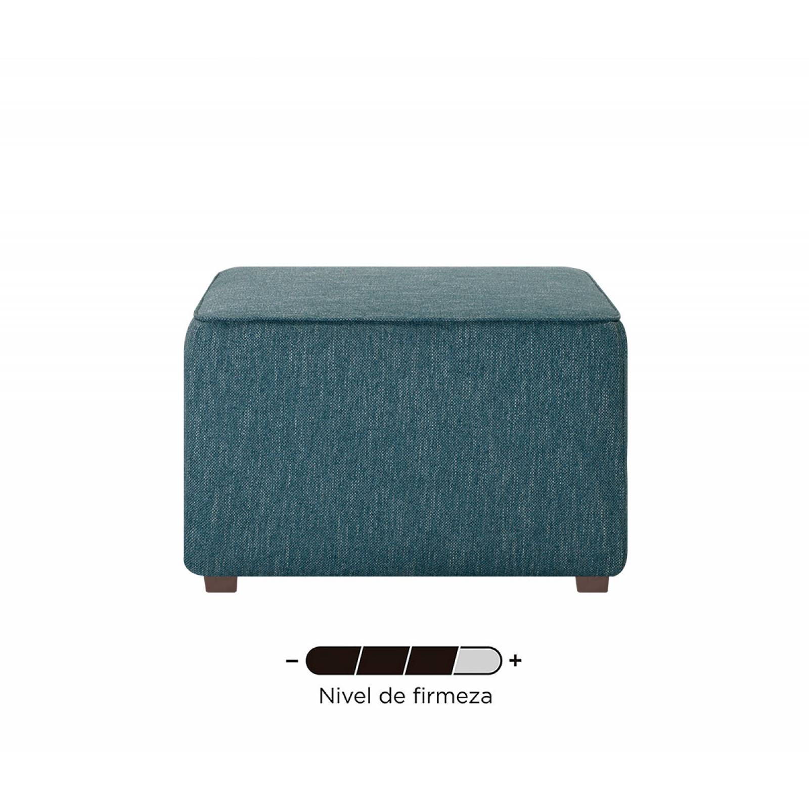 Puff Luna   Turquesa