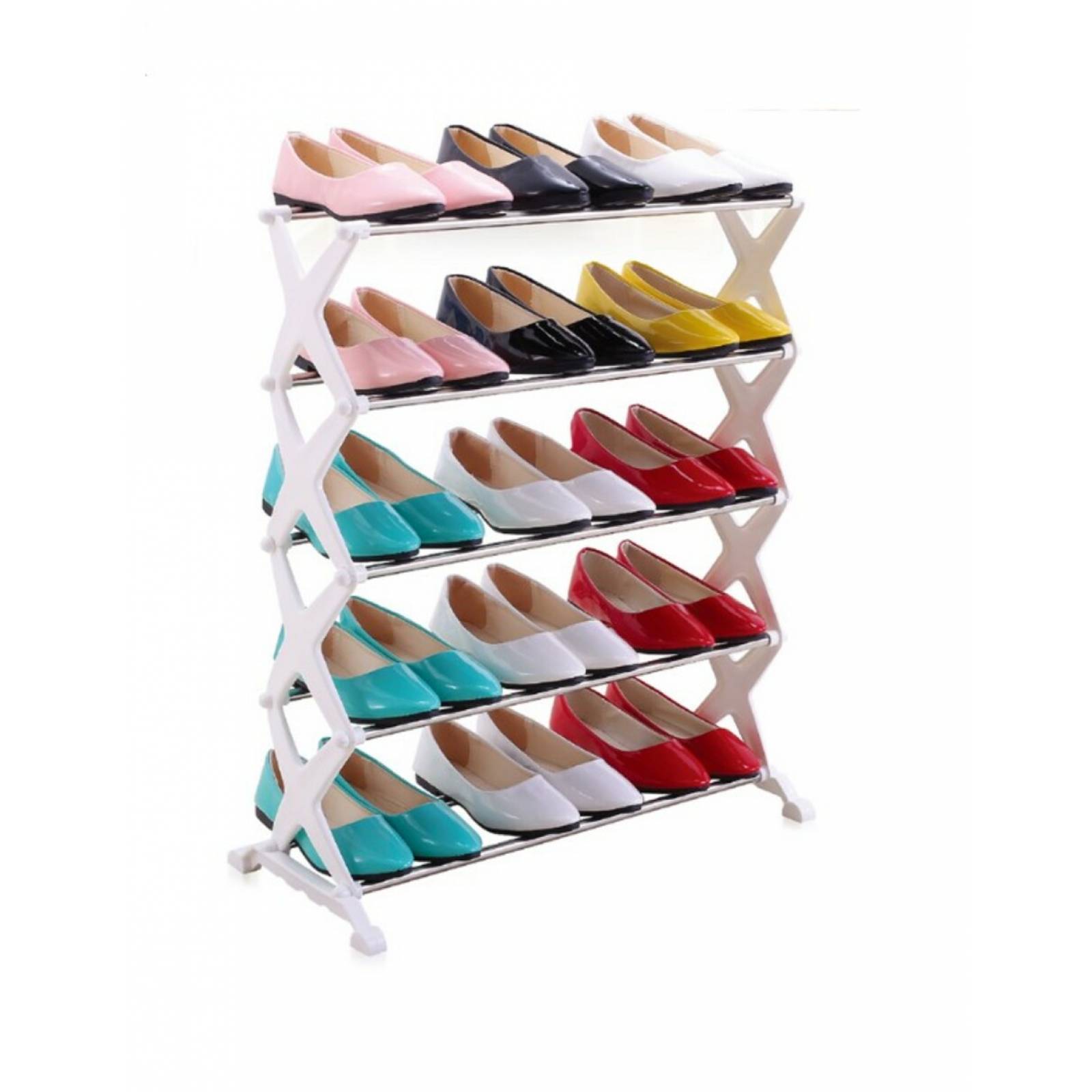 Organizador De Zapatos 5 Niveles Zapatera Saleo Muebles Almacenaje
